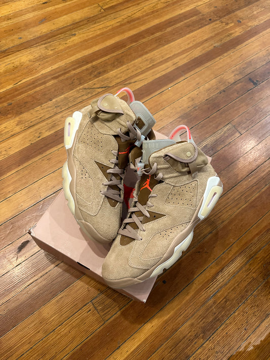 Travis Scott Jordan 6 “British Khaki”
