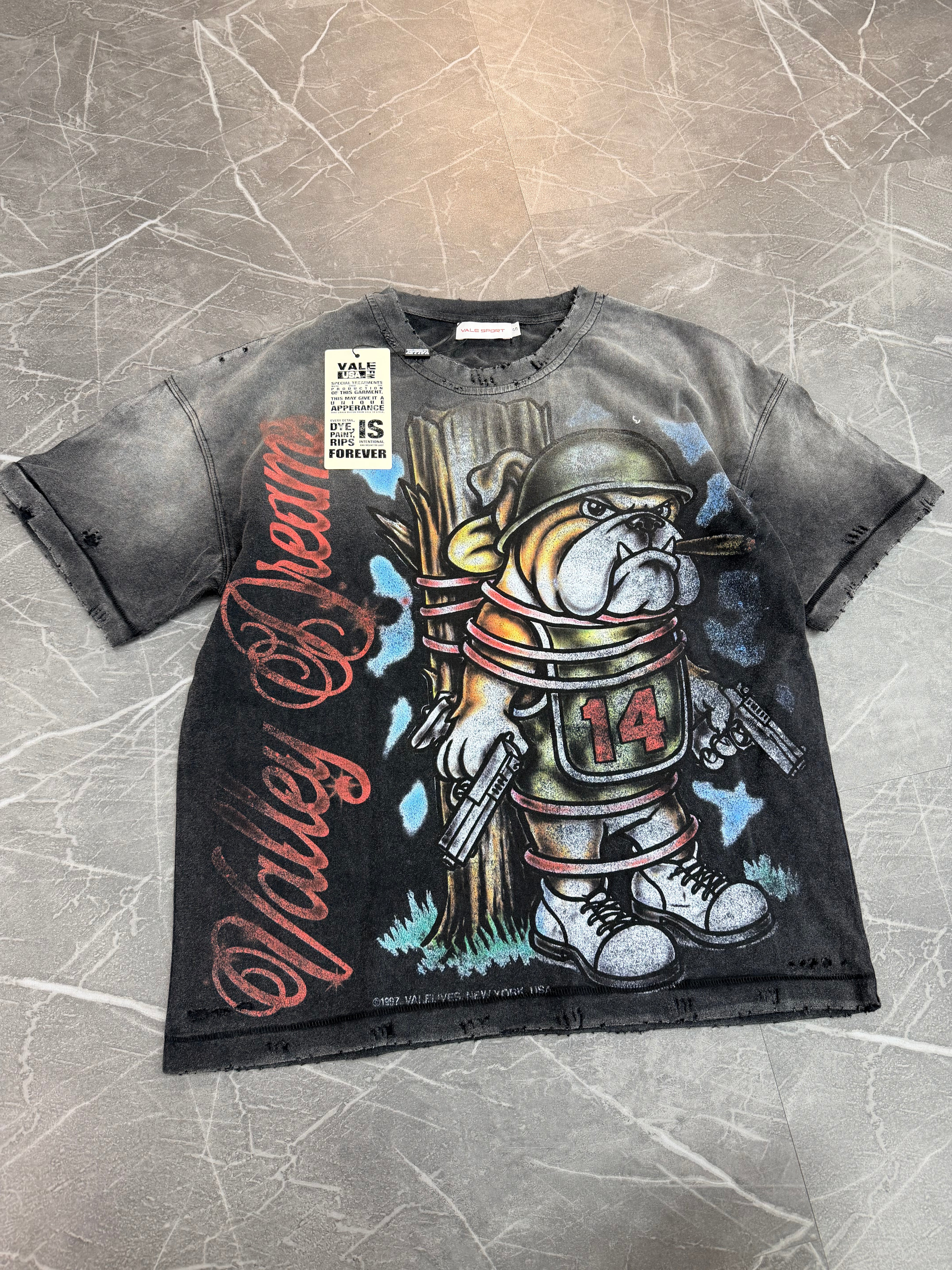 Vale Forever Bulldog F*Ck You Tee