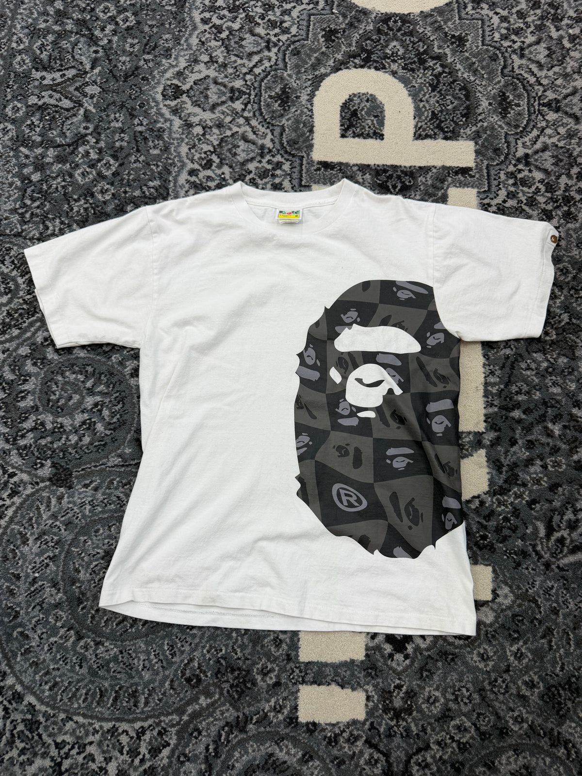 Bape Tee “Camo Grey”