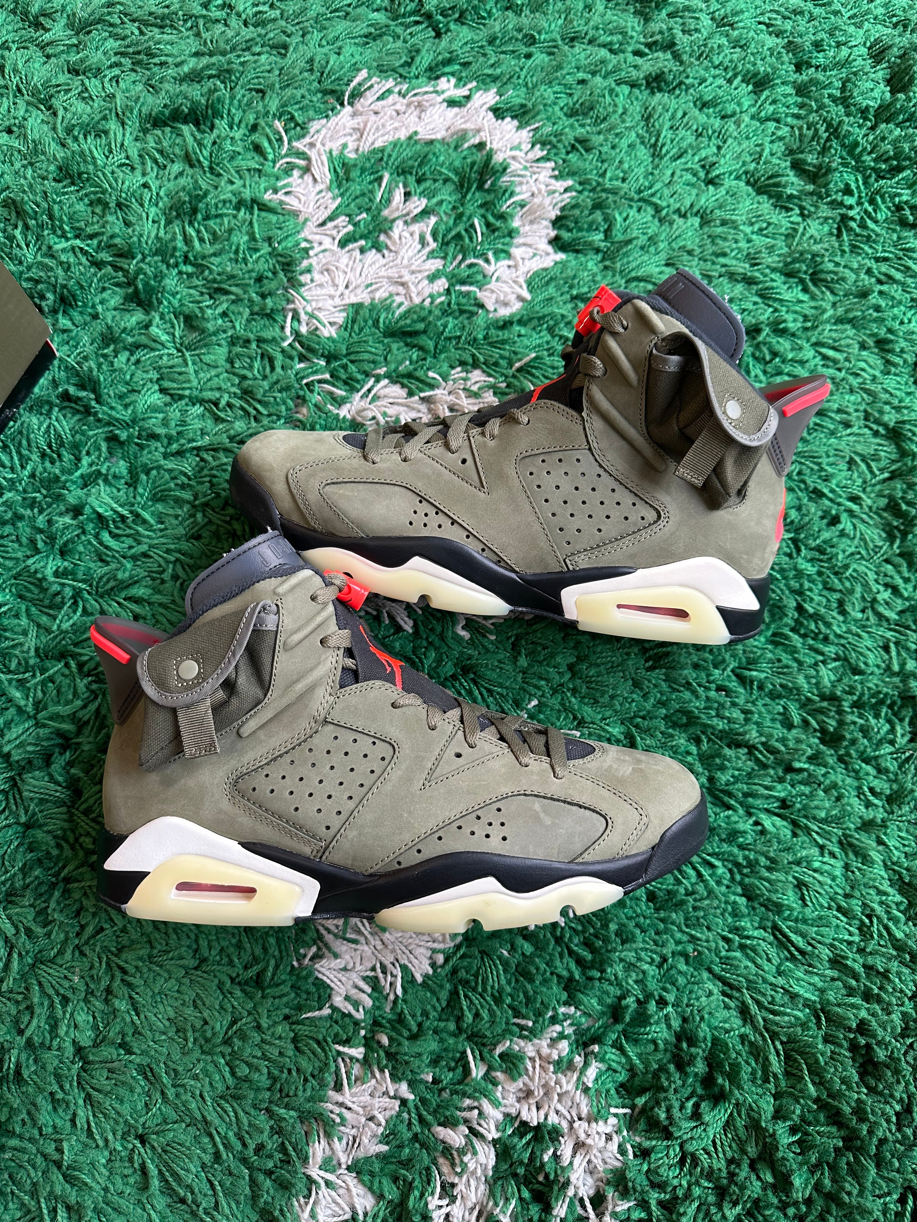Jordan 6 Travis Scott “Olive”