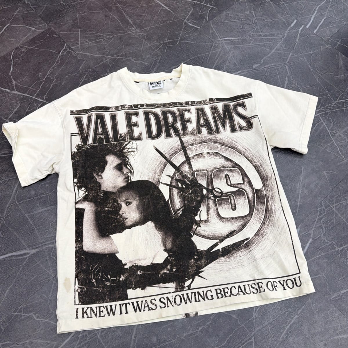 Vale Forever Scissorhands Tee 'Daffodile' (Size S) (Tried On)