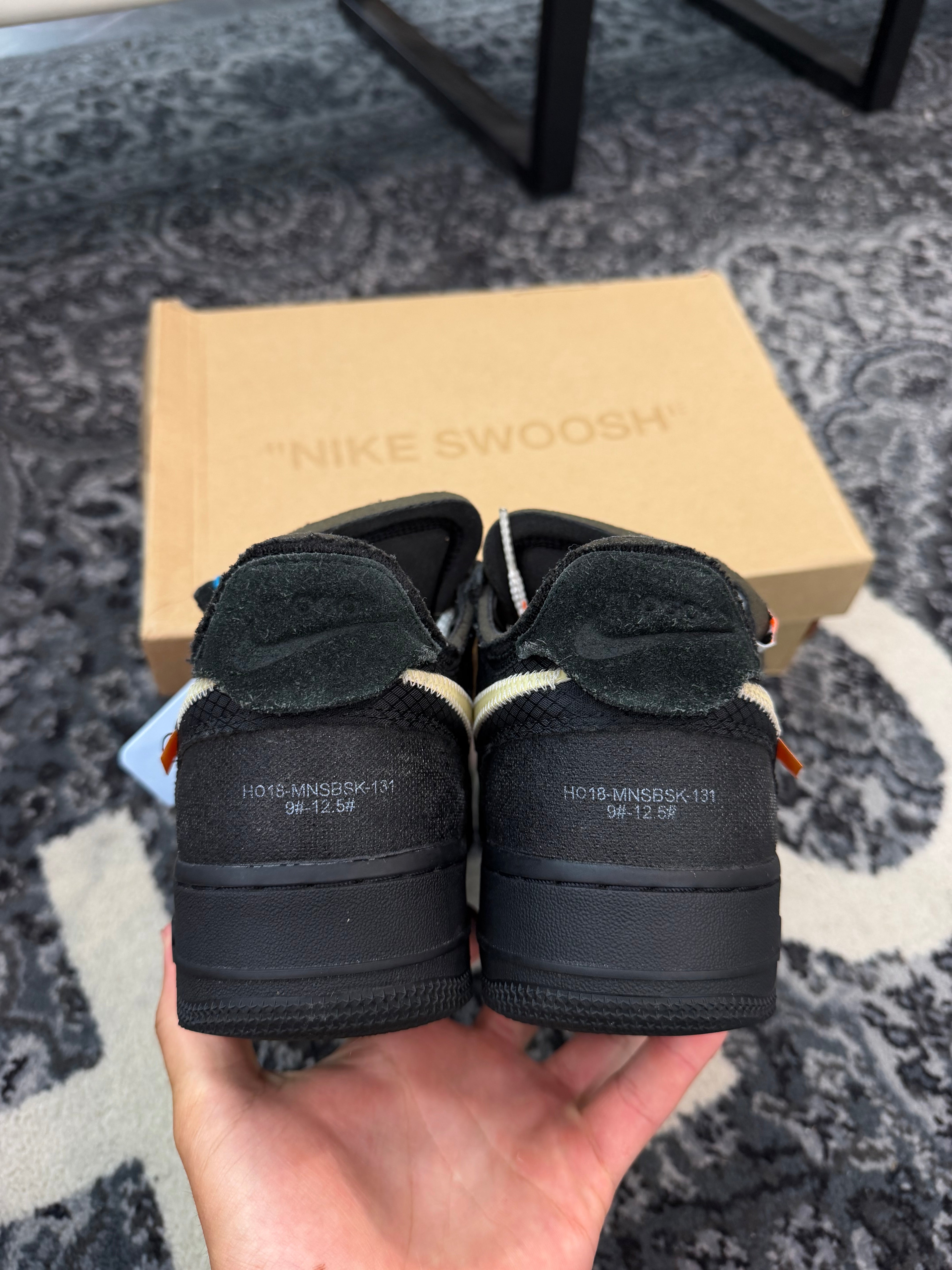 Nike Air Force 1 Low x Off White “Black”