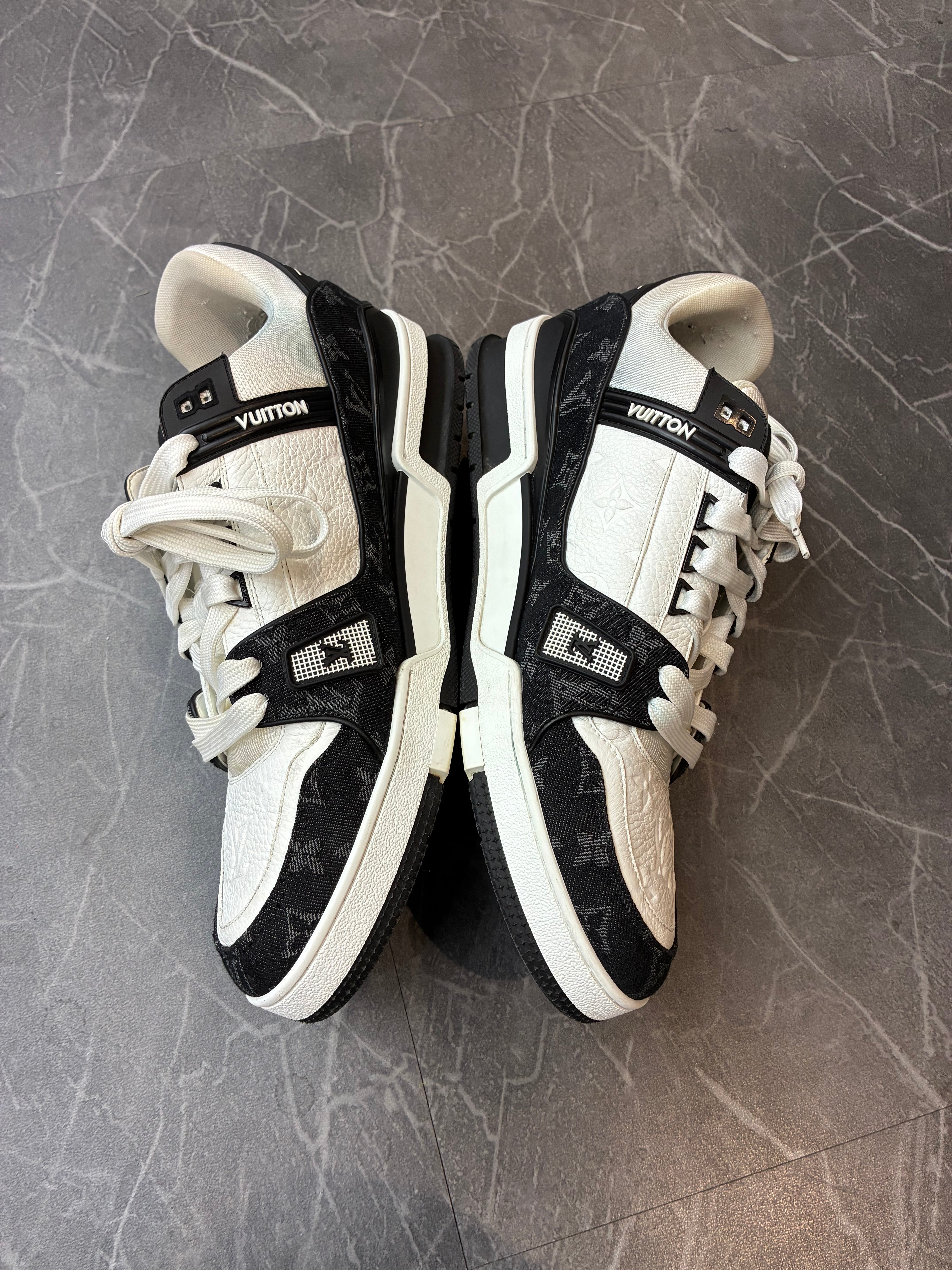 Louis Vuitton Trainer “Black Denim”