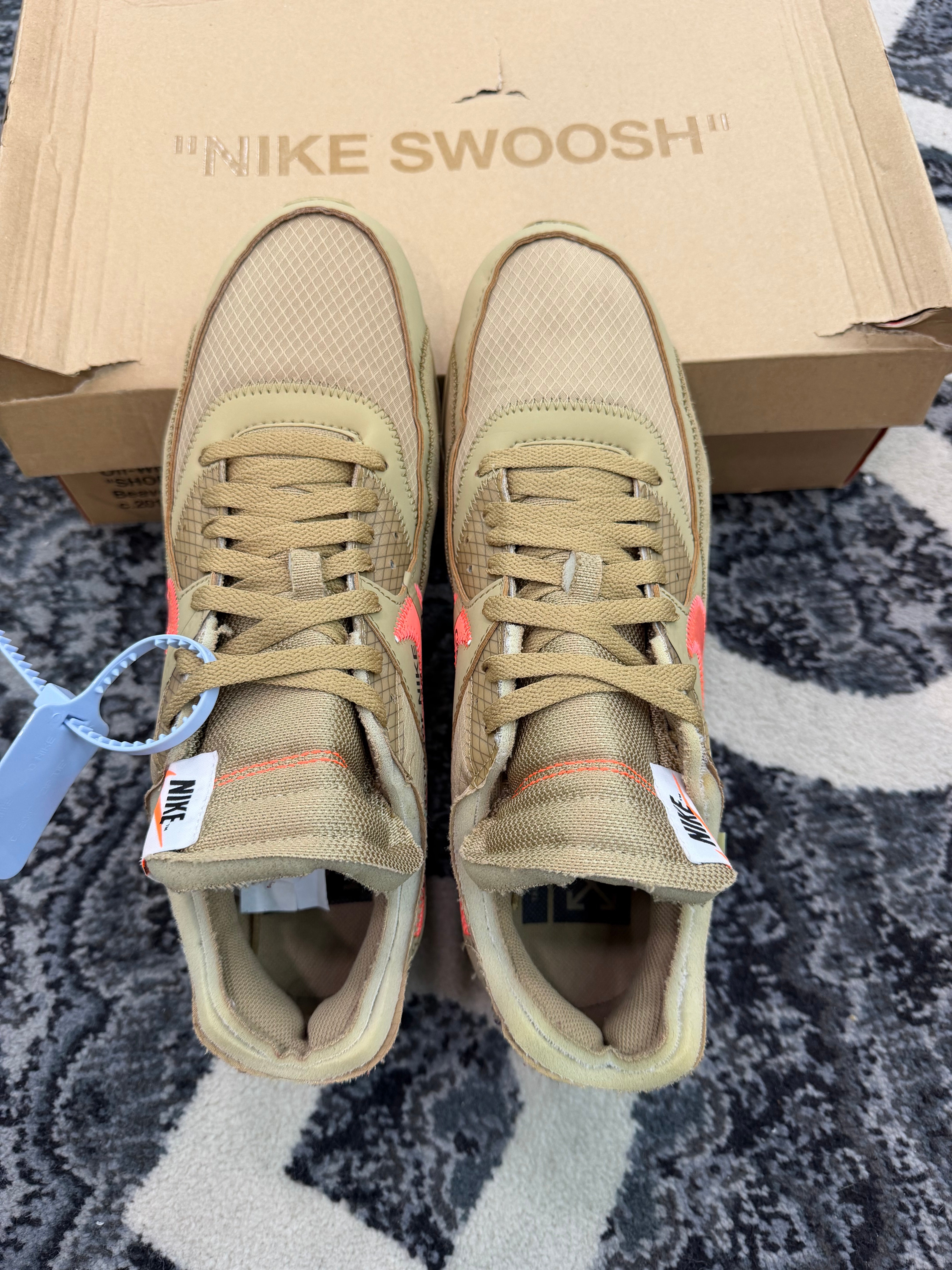 Nike Air Max 90 x Off White “Desert Ore”
