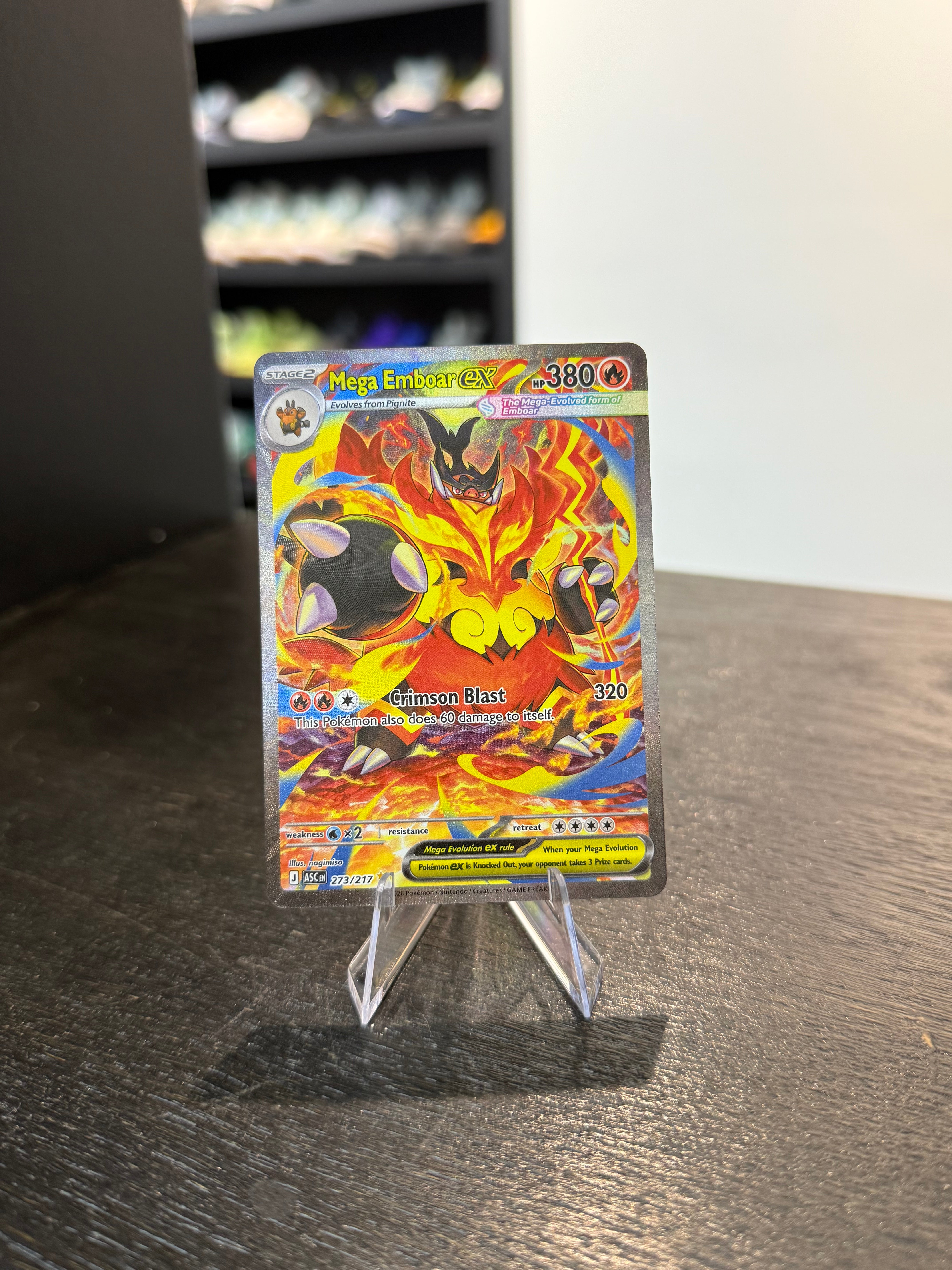 Mega Emboar ex #273