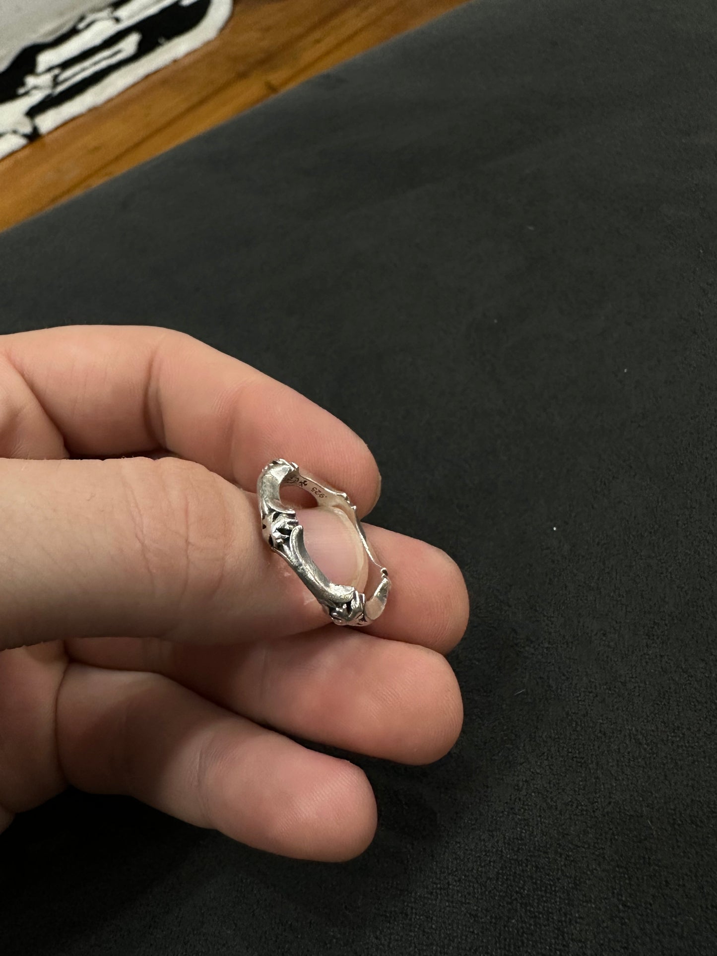 Chrome Hearts Bone Ring (7.5)
