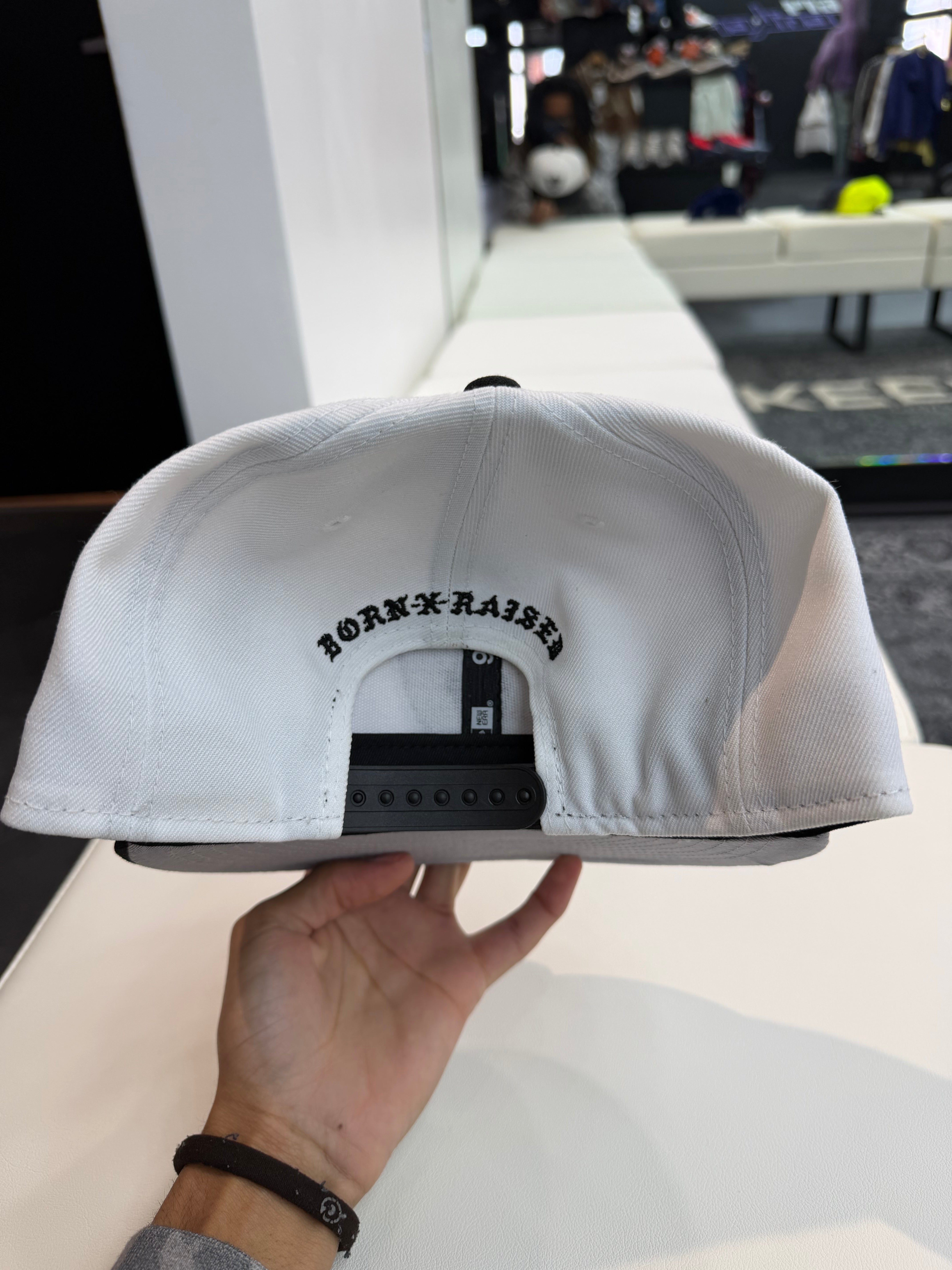 Born and Raised Hat “Raiders White”