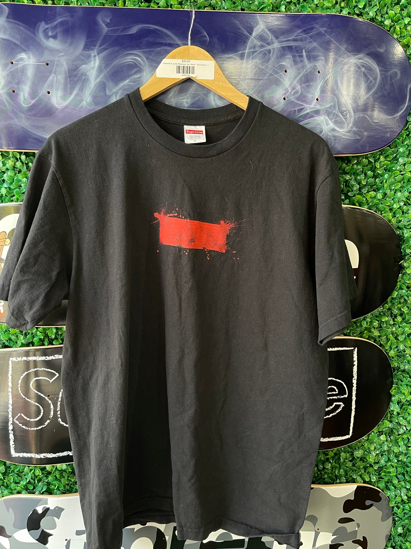 Supreme Ralph Steadman Box Logo Tee “Black”