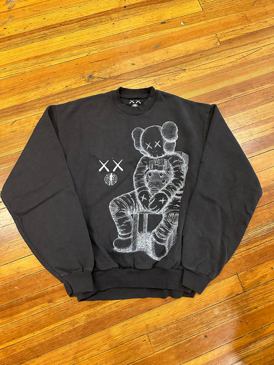 Kaws x Kid Cudi Crewneck “Man on the moon”