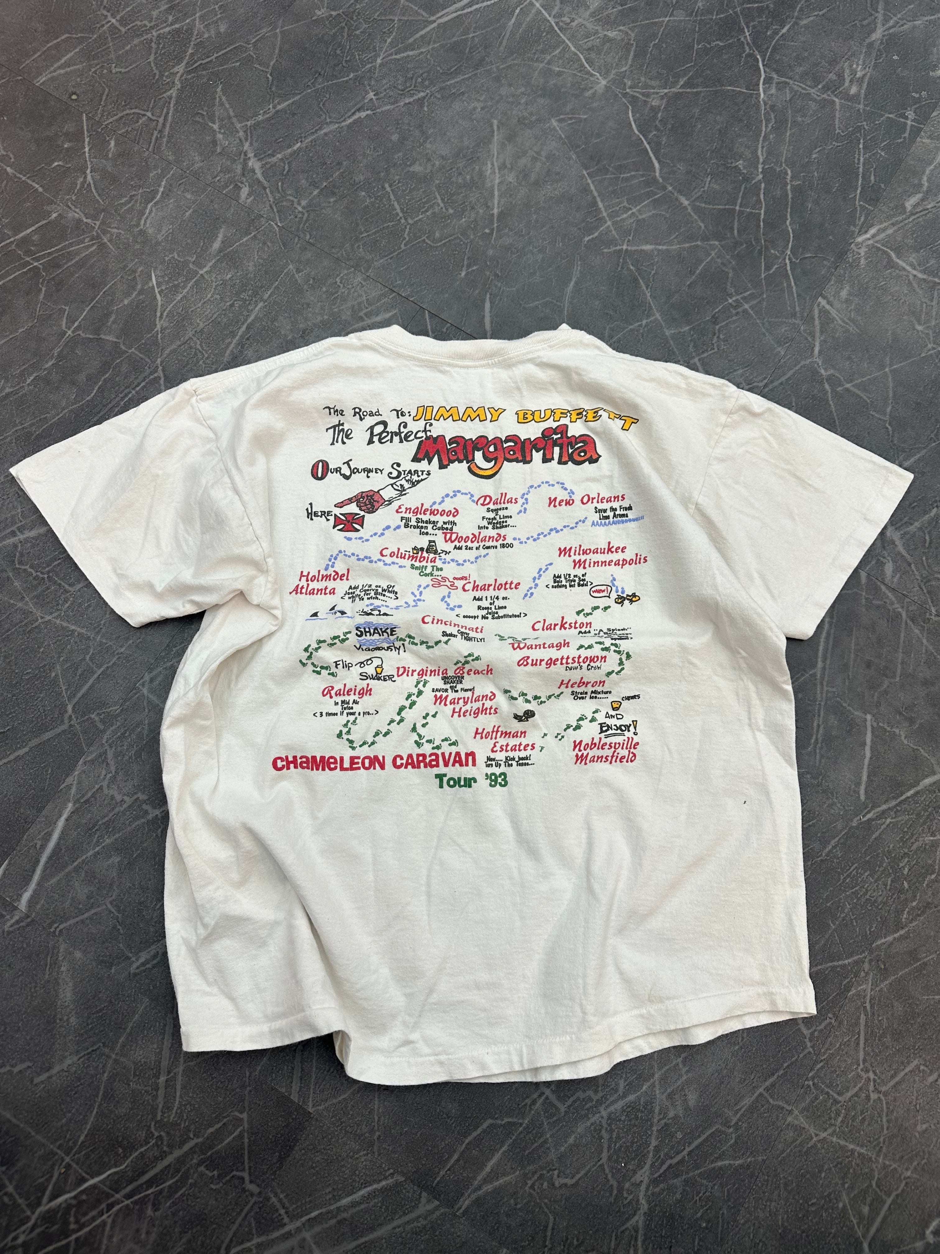 1993 Jimmy Buffet Chameleon Tour Tee (M)