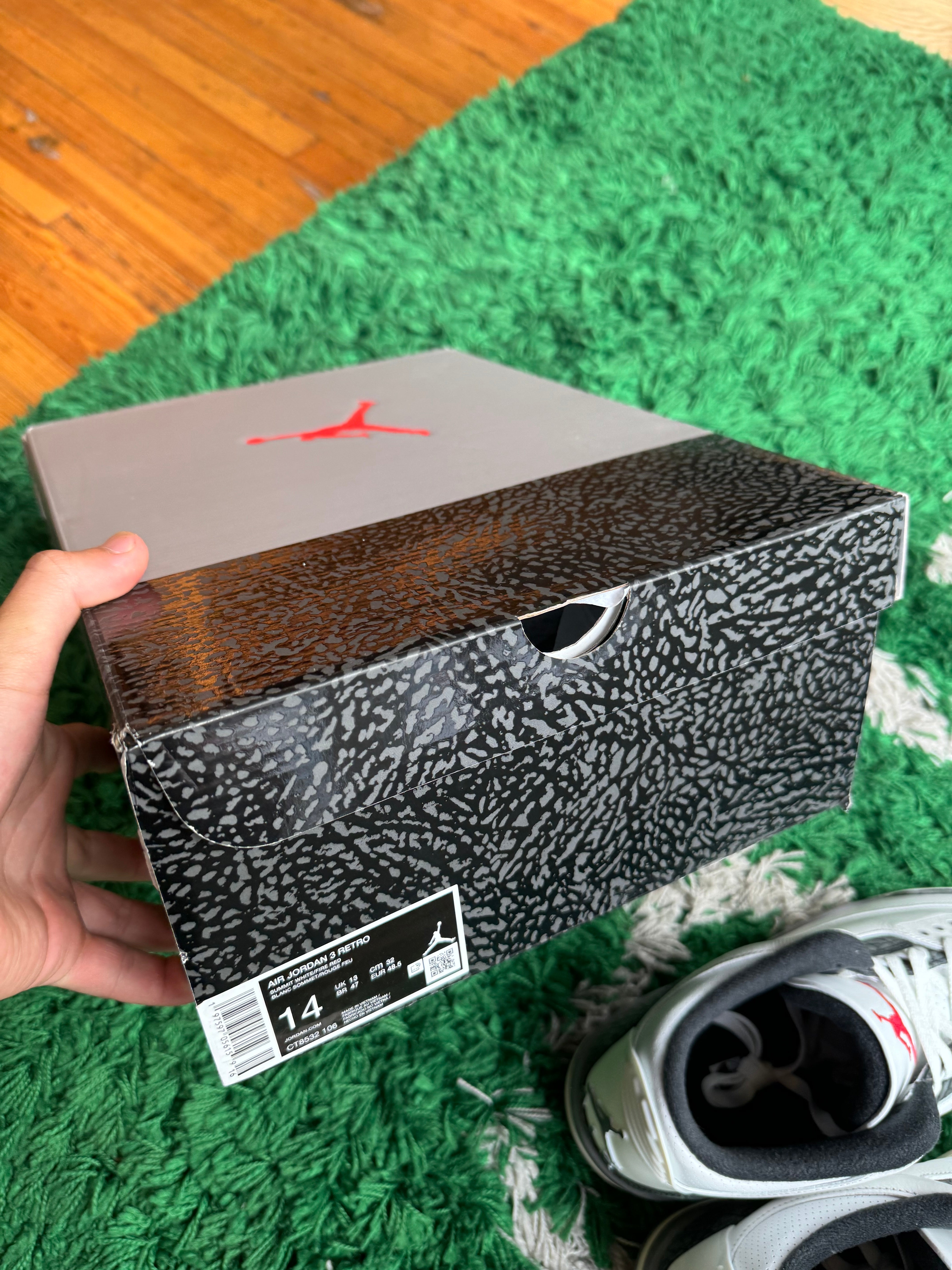 Jordan 3 “Cement Grey”