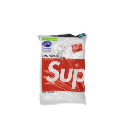 Supreme Hanes Tee’s white 3 pack
