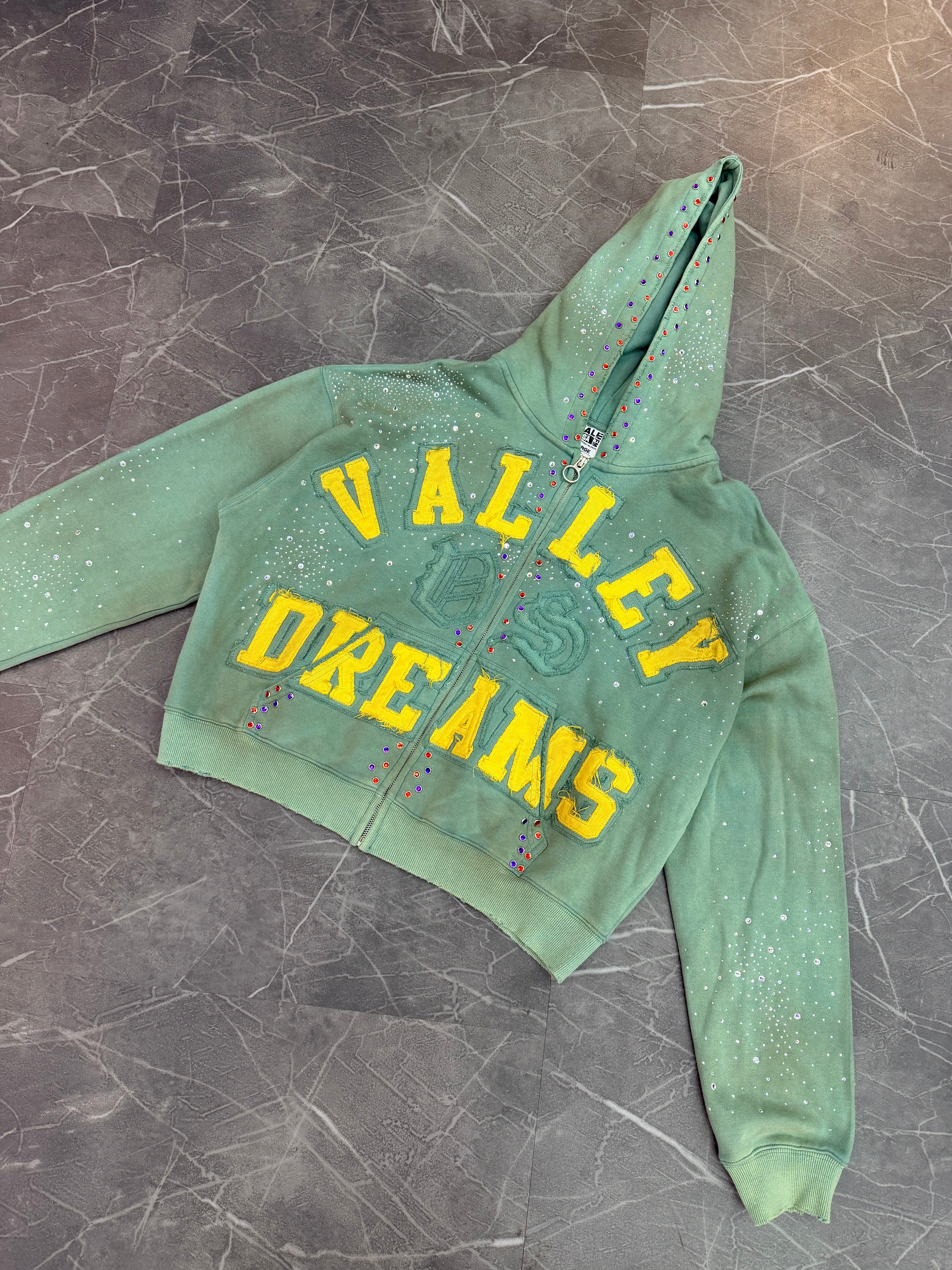 Vale Forever Classico Zip Up “Green”