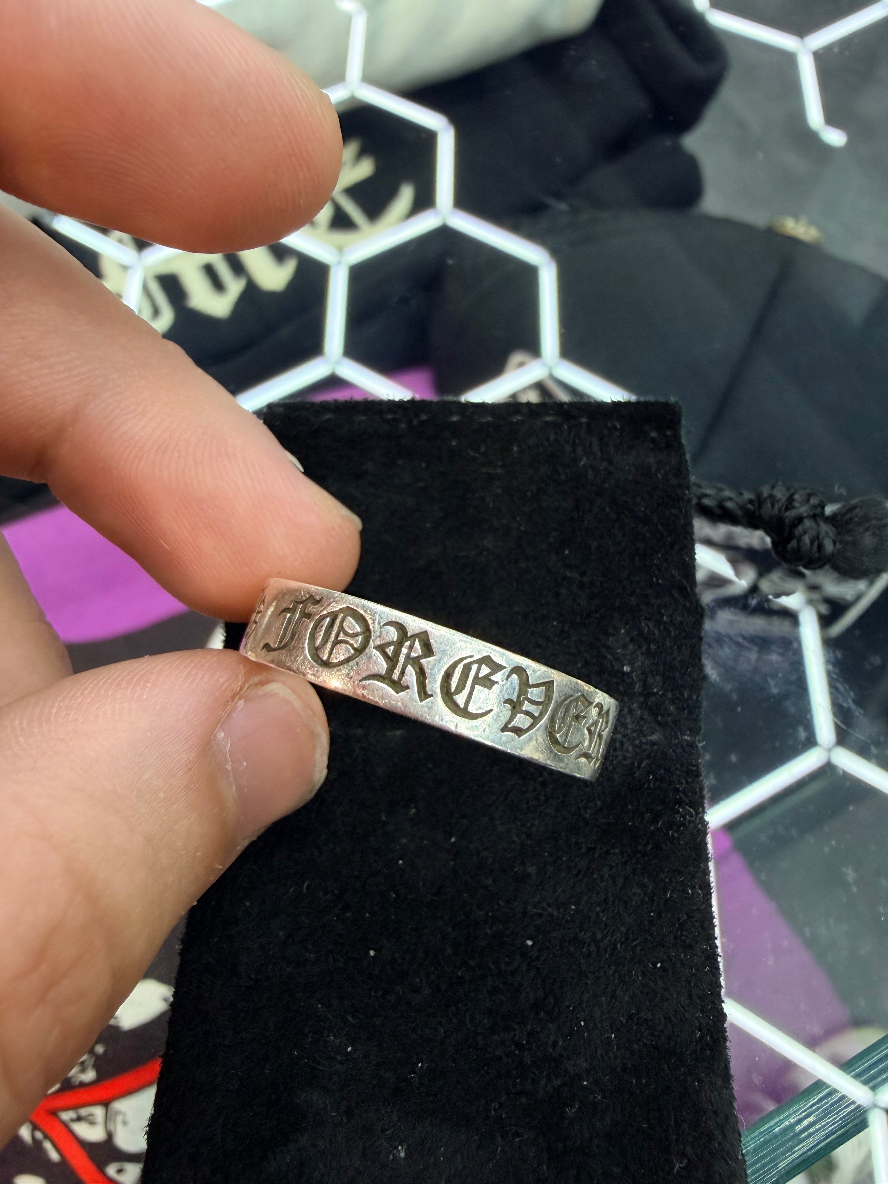 Chrome Hearts Forever Ring