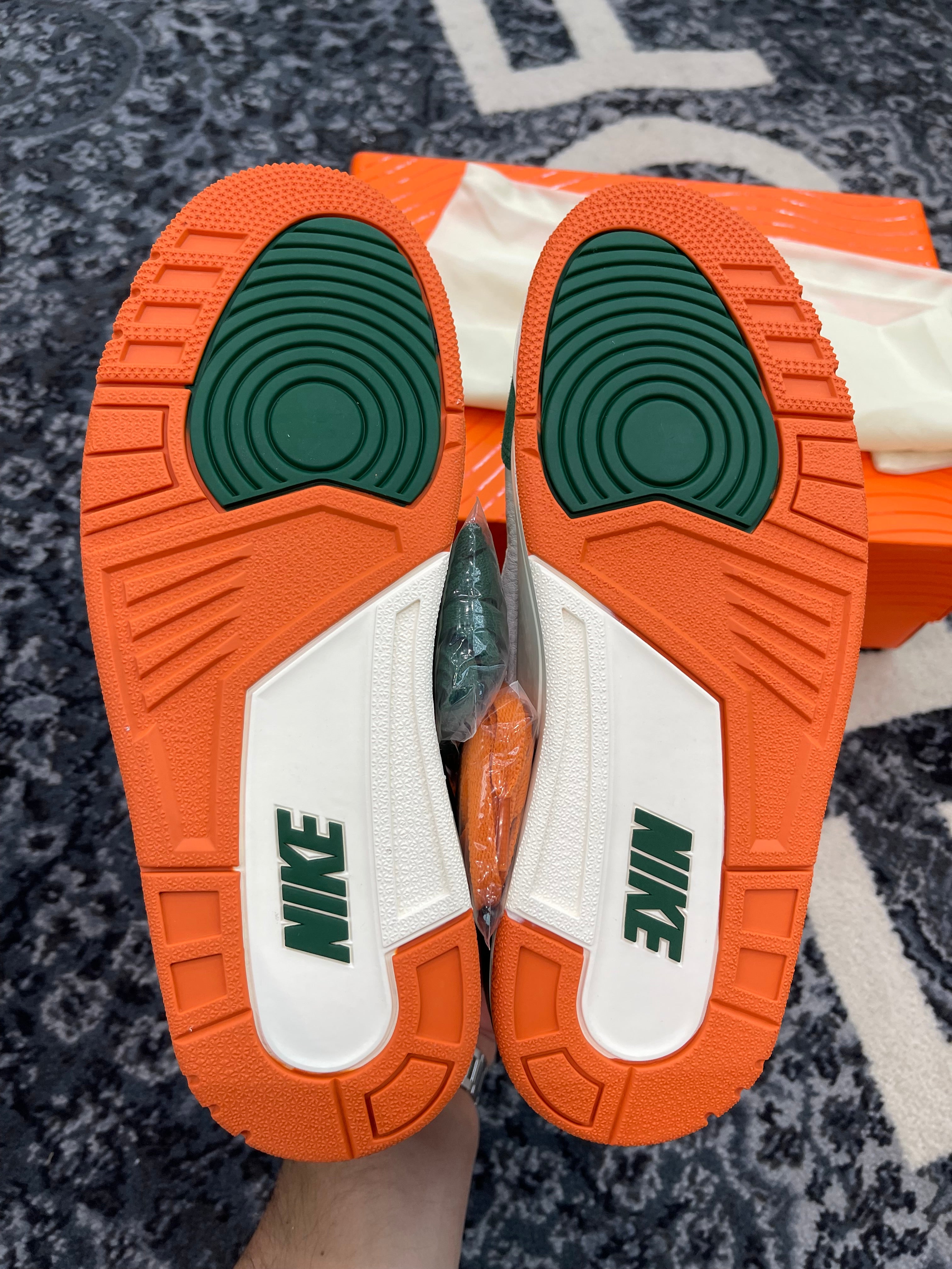 Jordan 3 “Sole Fly Miami”