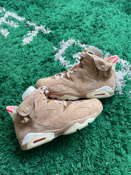 Jordan 6 x Travis Scott “British Khaki”