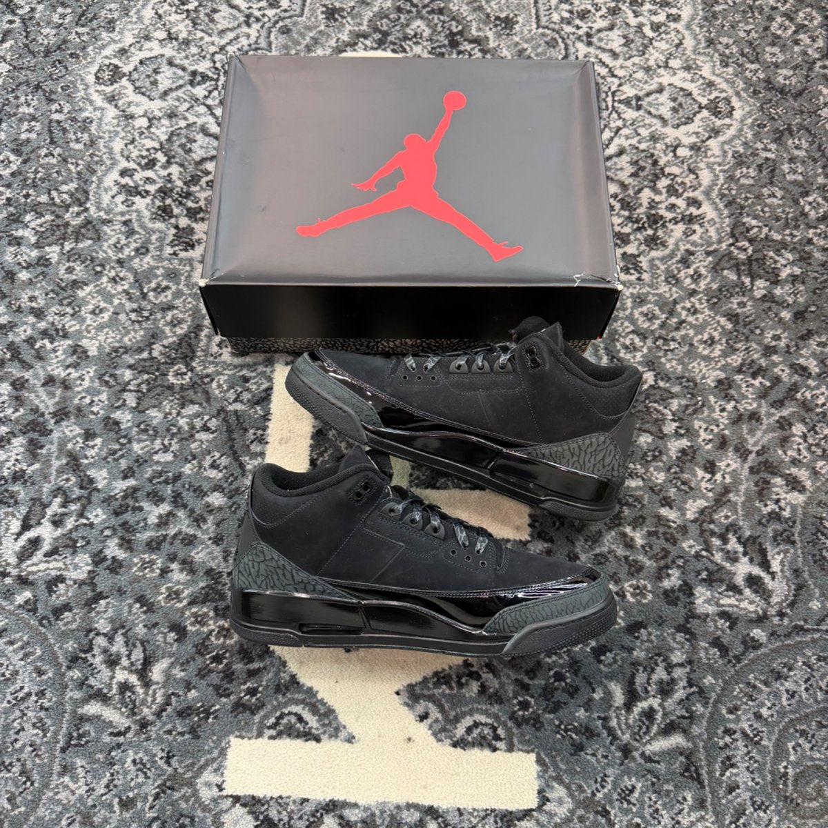 Jordan 3 Retro Black Cat (2025) - back