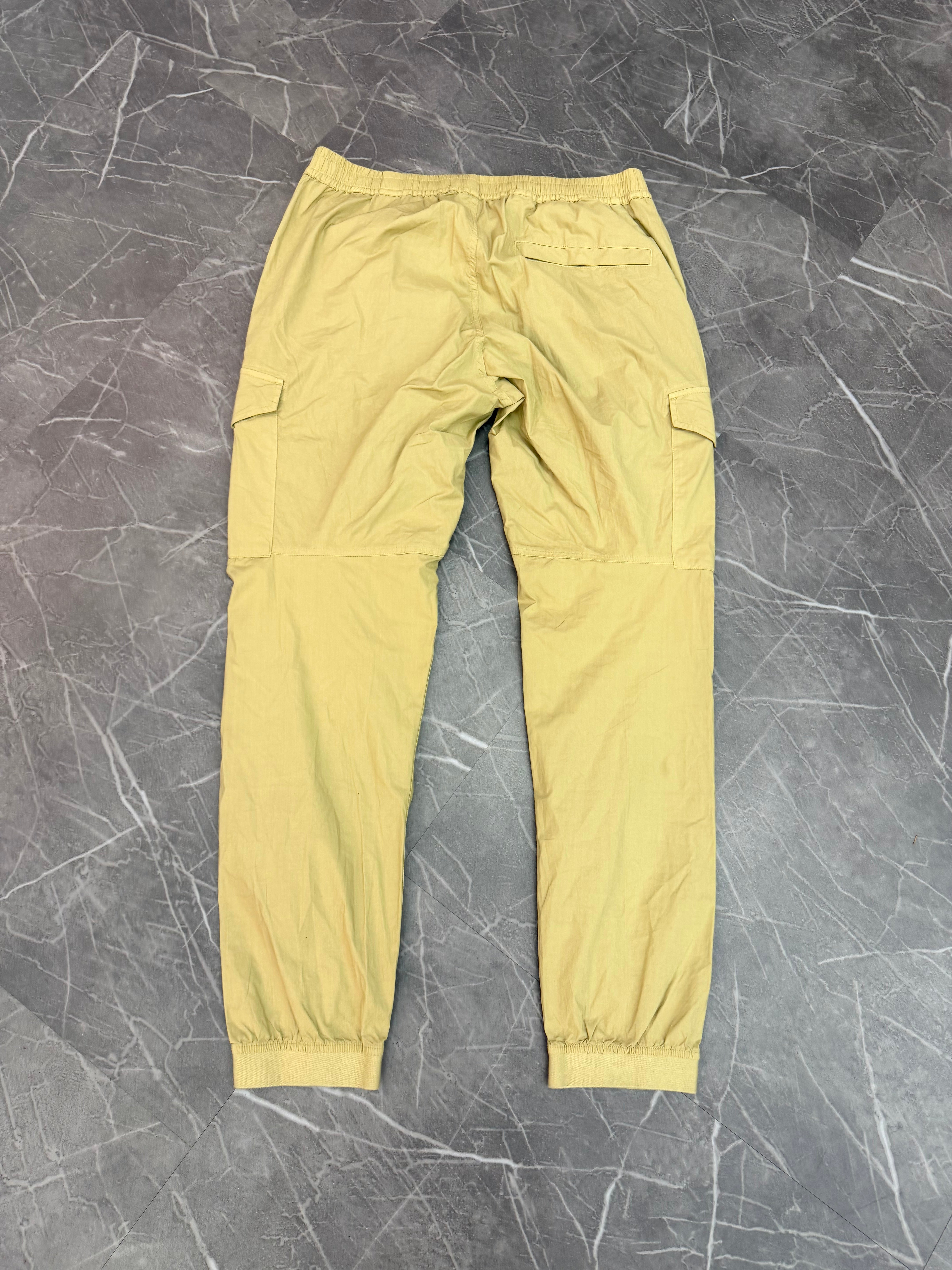 Stone Island Khaki Cargo Pants (34)