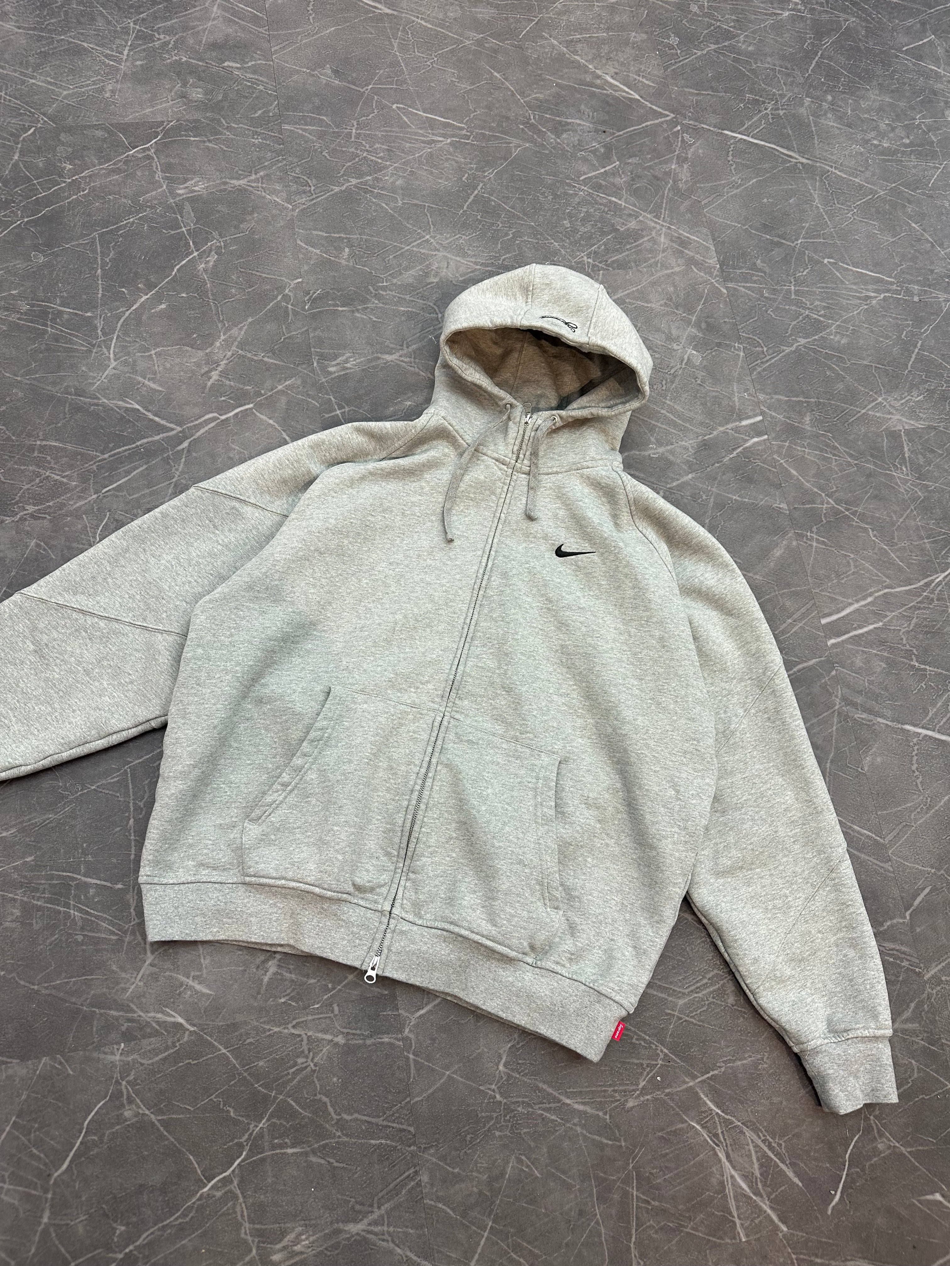 Supreme x Nike Zip Up “Heather Grey”