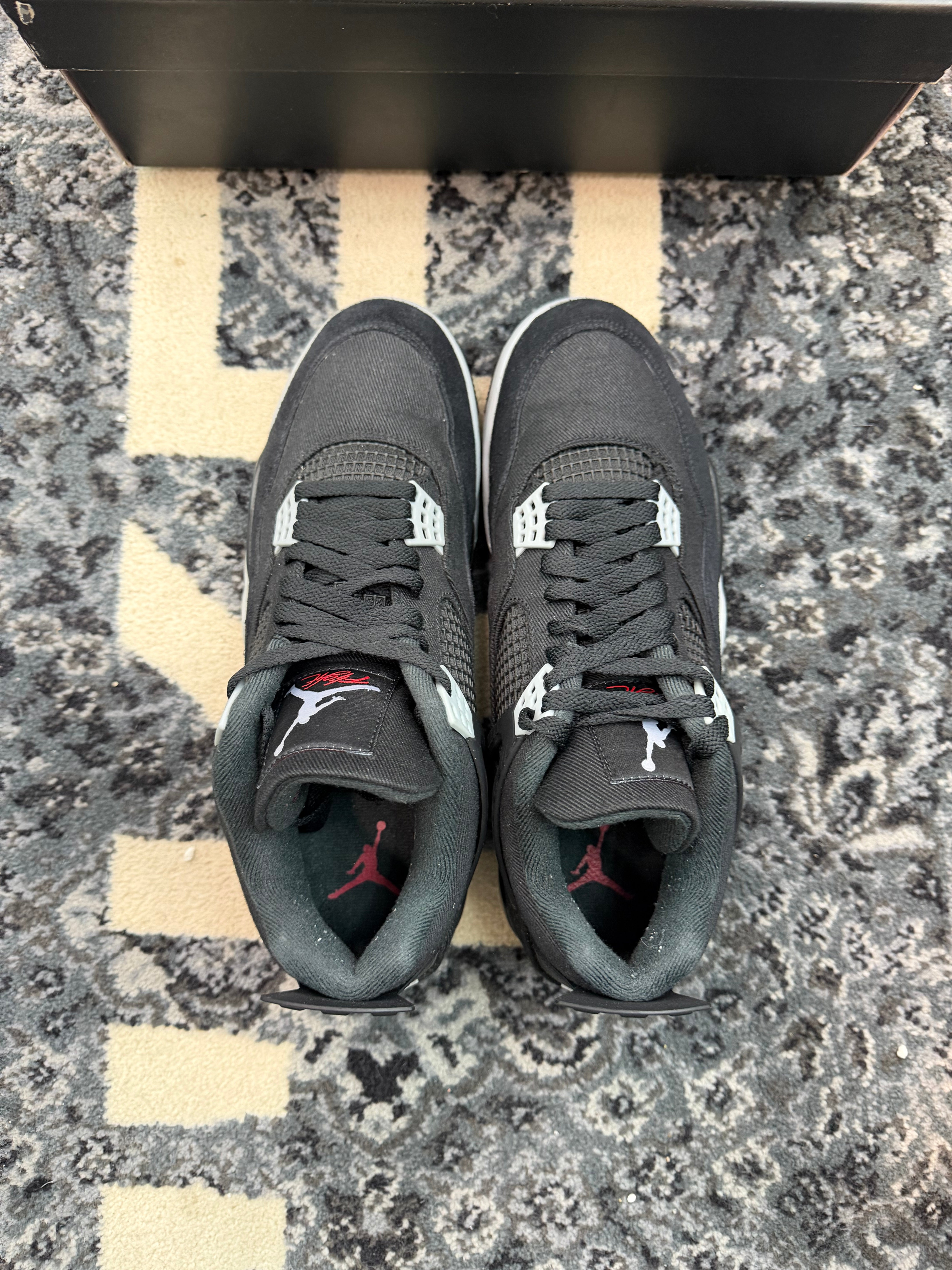Jordan 4 “Black Canvas”