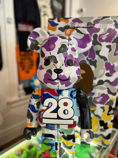 Bearbrick 1000% x BAPE 28th Anniversary #1