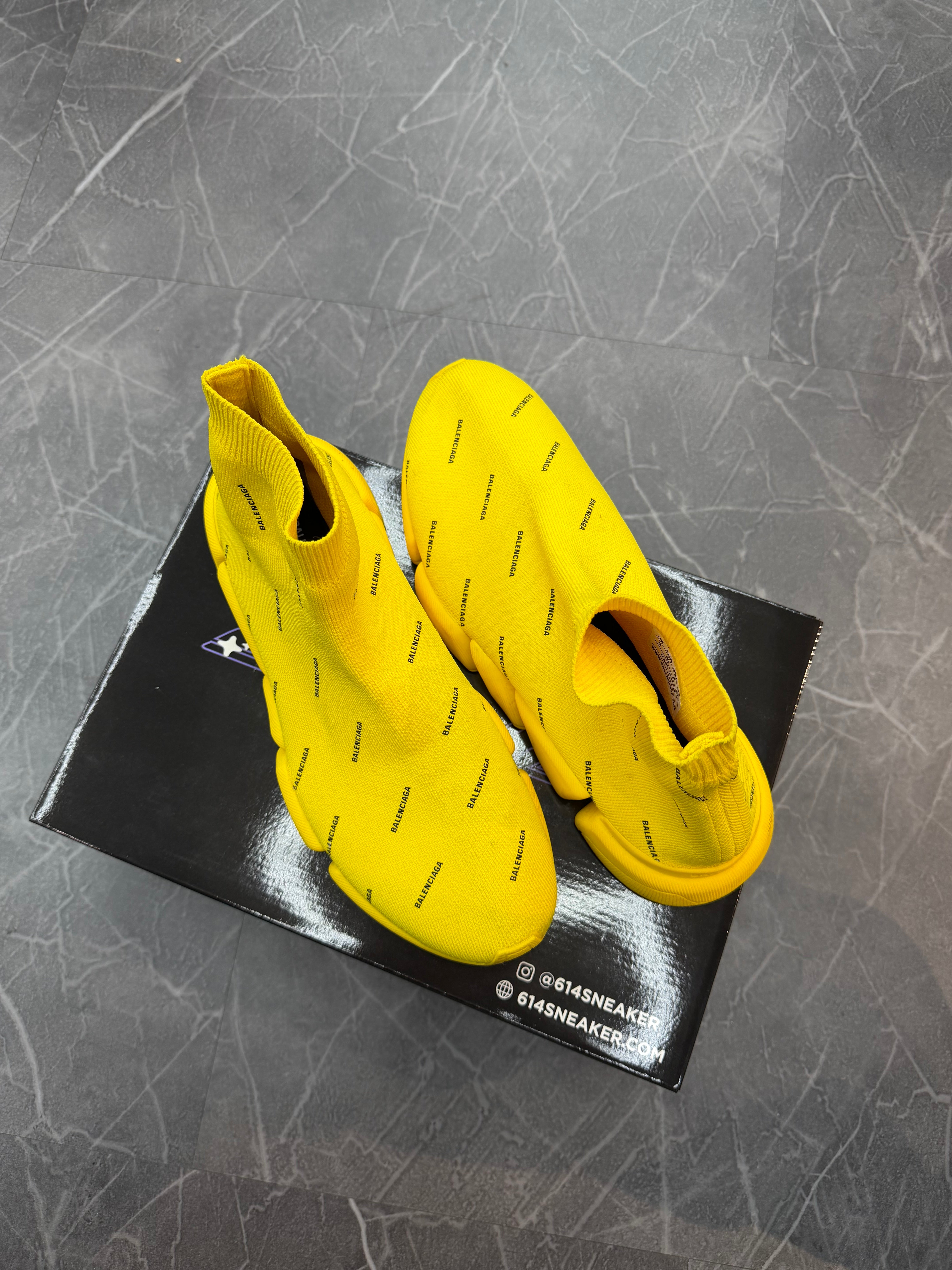 Balenciaga Speed / Sock Runner Yellow