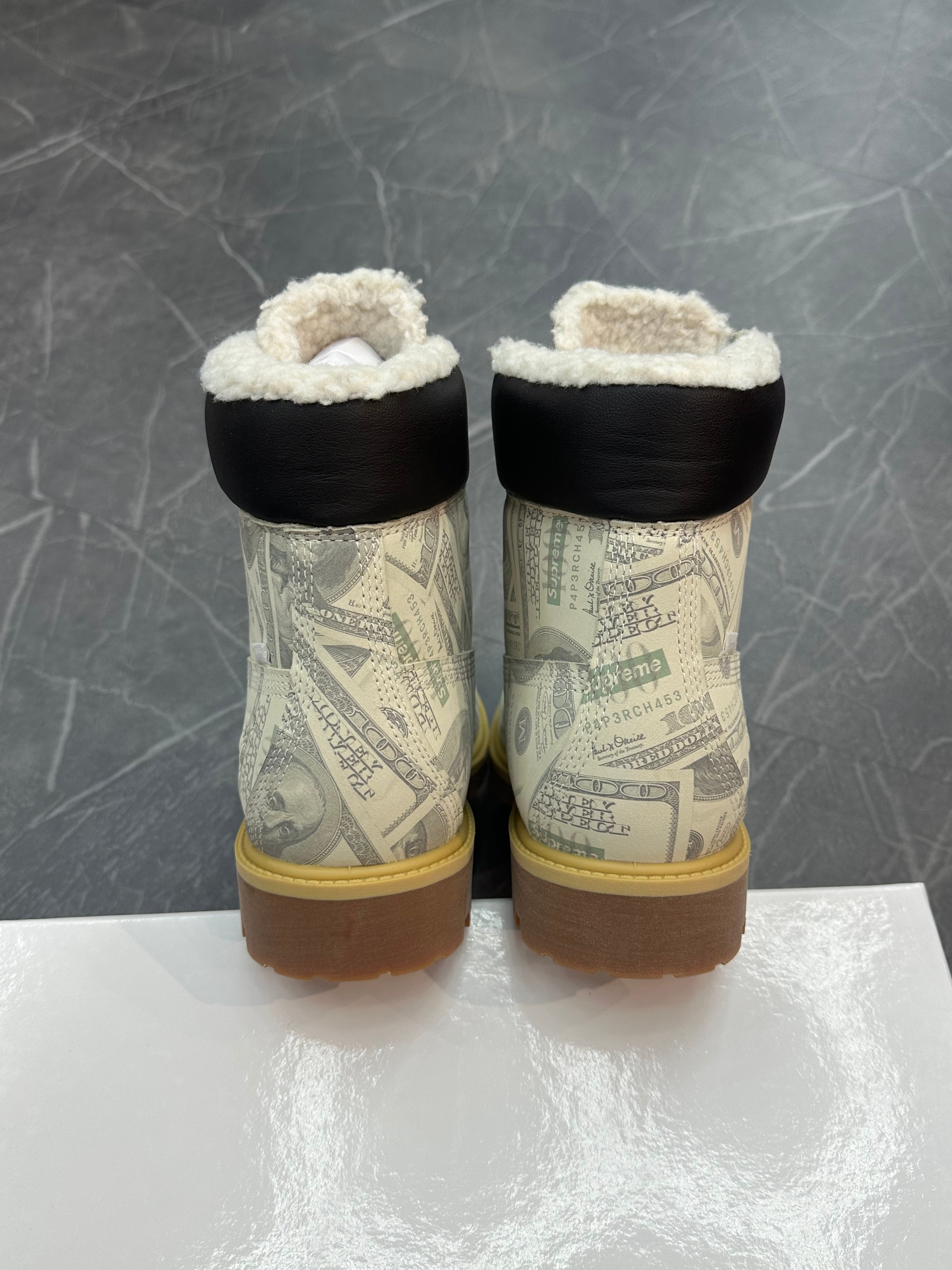 Timberland 6” Boot Supreme X MM6 Maison Margiela “$100 Bills”