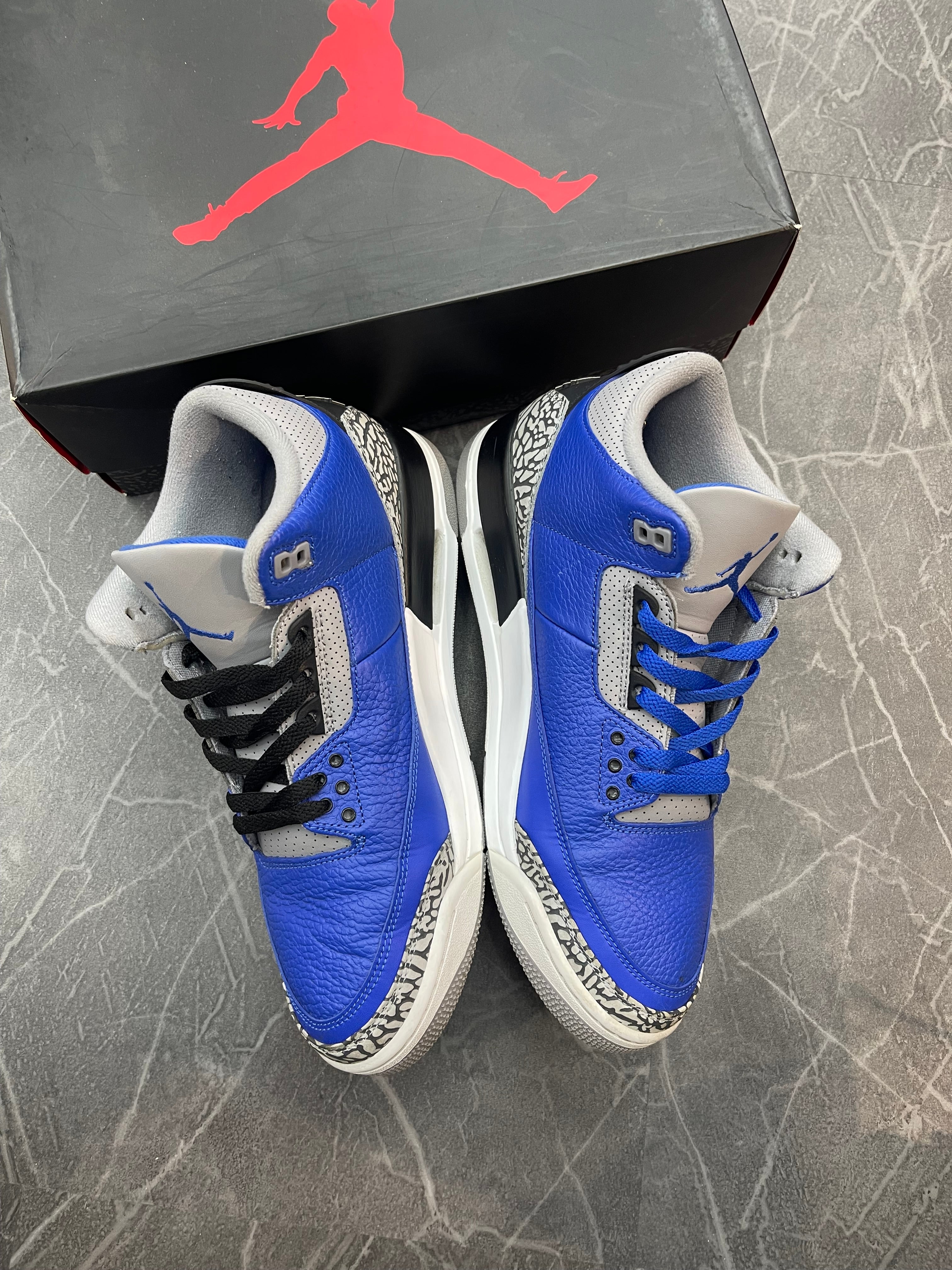 Jordan 3 “Varsity Royal Cement”
