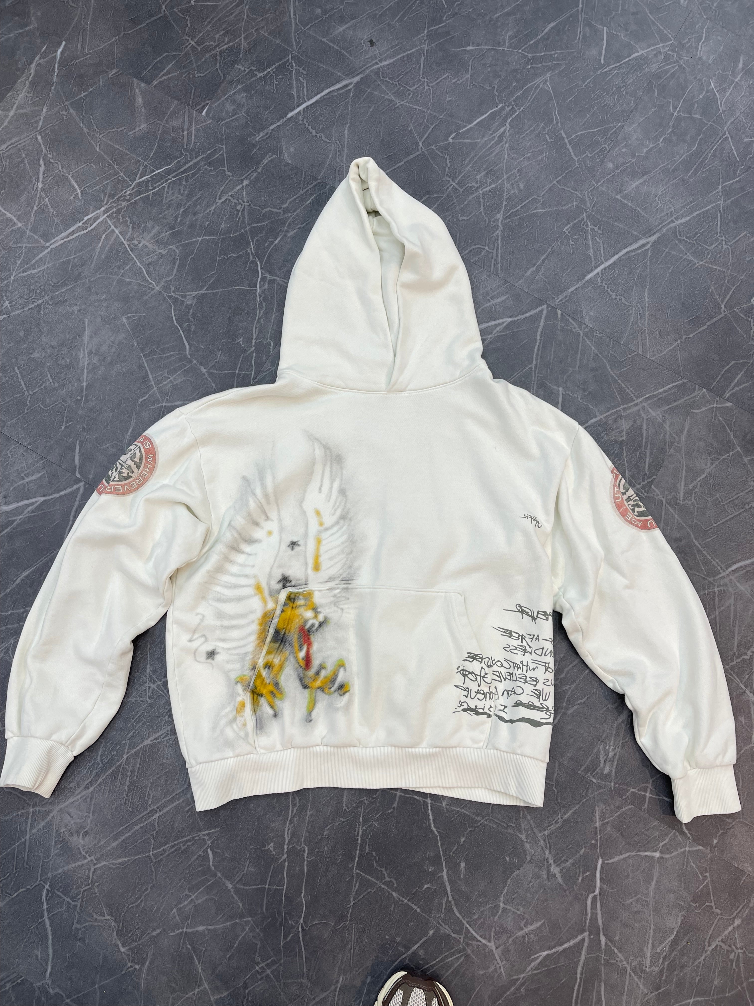 Travis Scott Utopia Circus Maximus Hoodie “White”