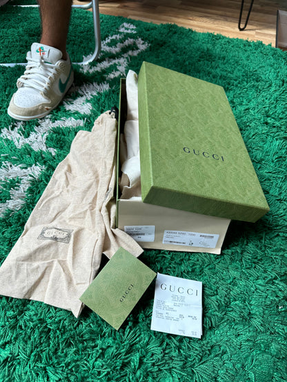 Gucci Jordaan GG Velvet Loafer