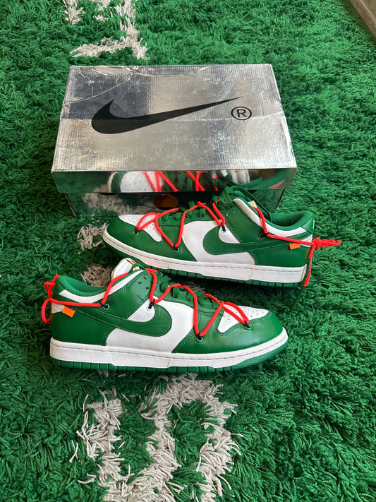 Nike Dunk Low Off White “Pine Green”