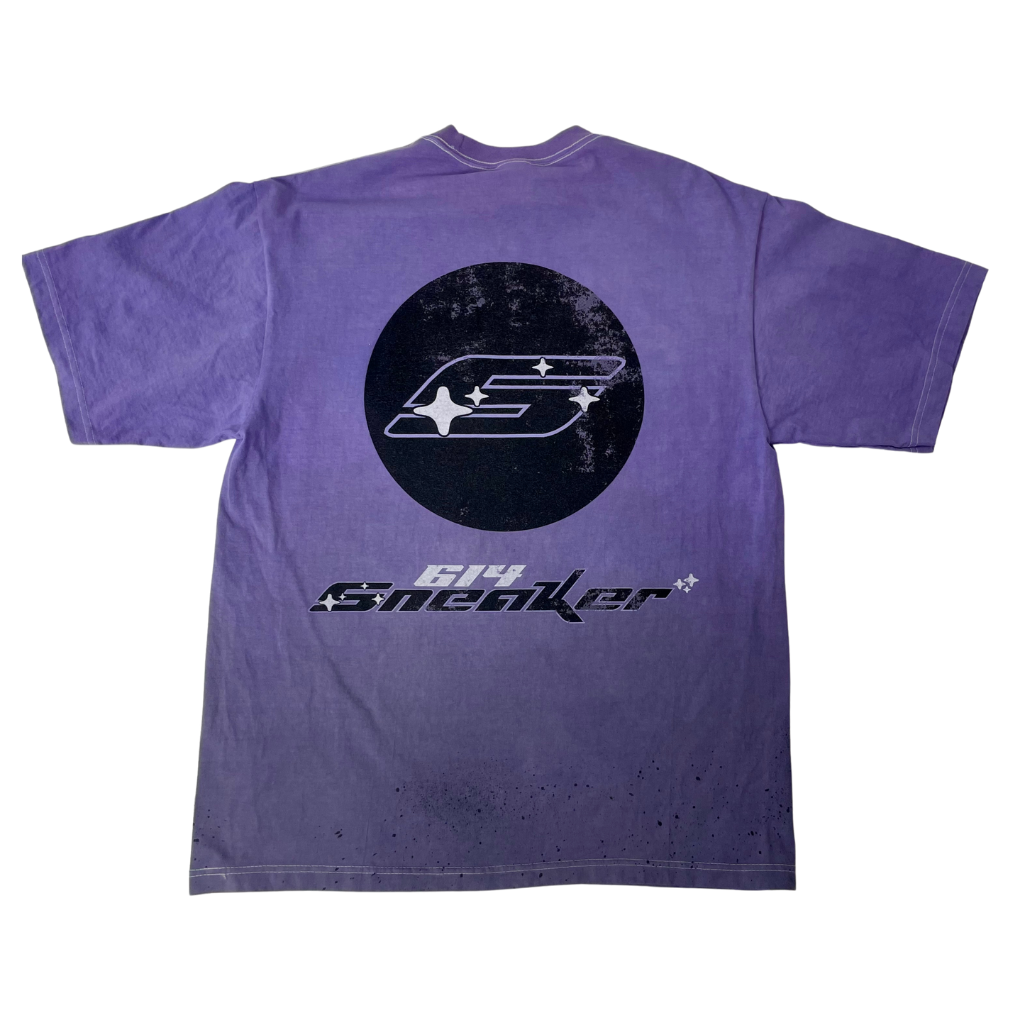 614Sneaker Merch Tee “Purple Dyed”