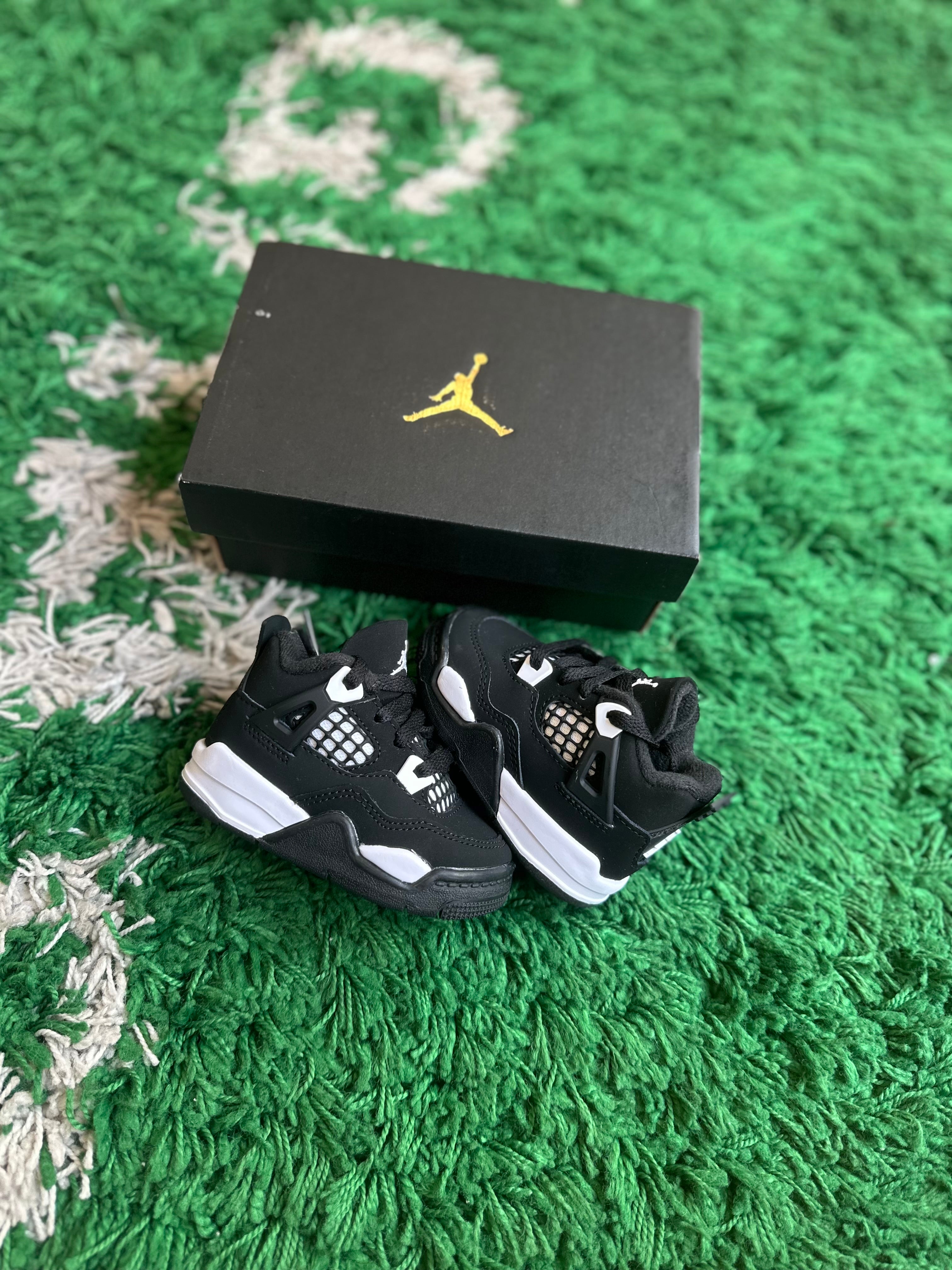 Jordan 4 “White Thunder” TD