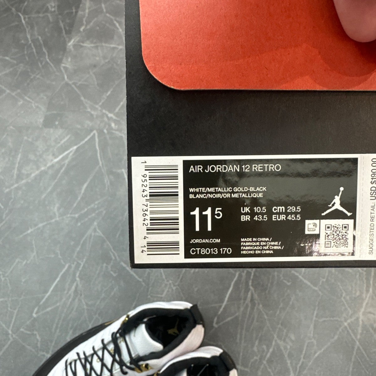 Jordan 12 Retro Royalty Taxi - Image 6