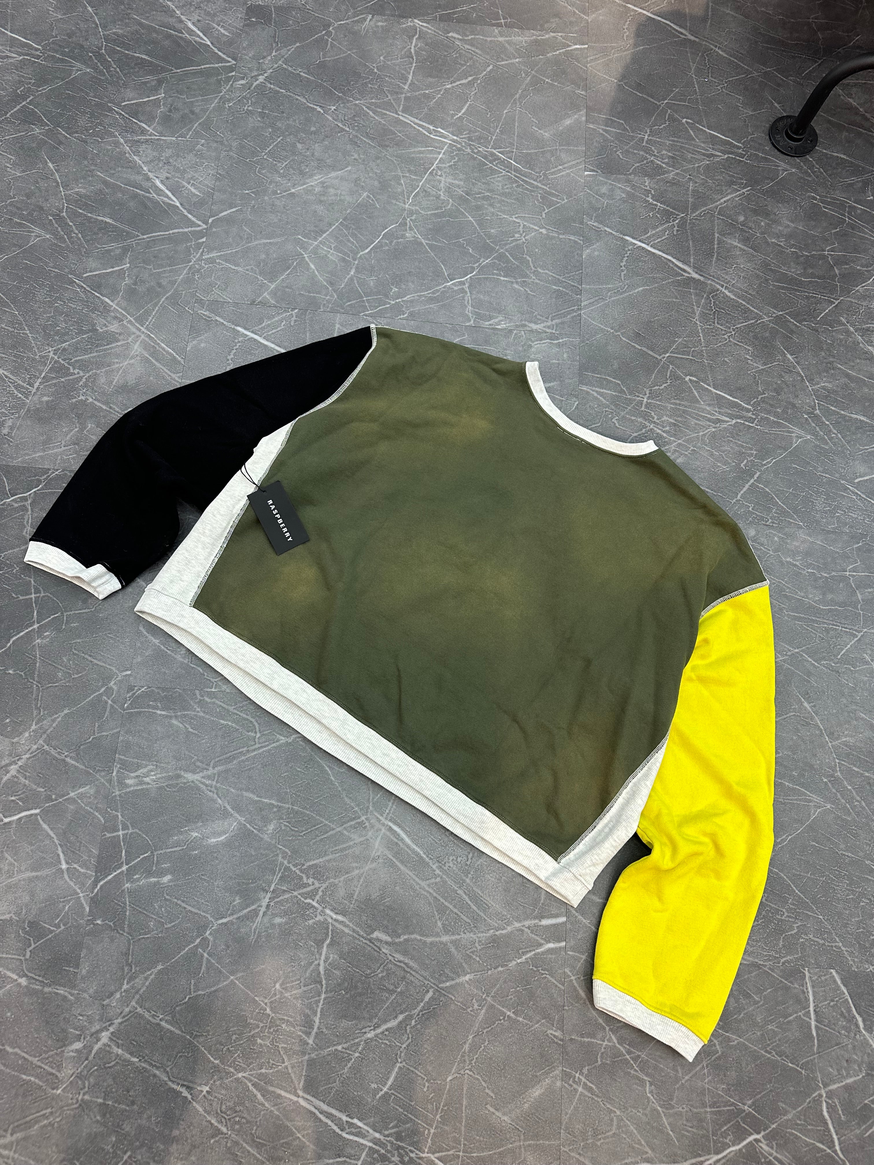 GV Gallery Raspberry Hills Block Sweater