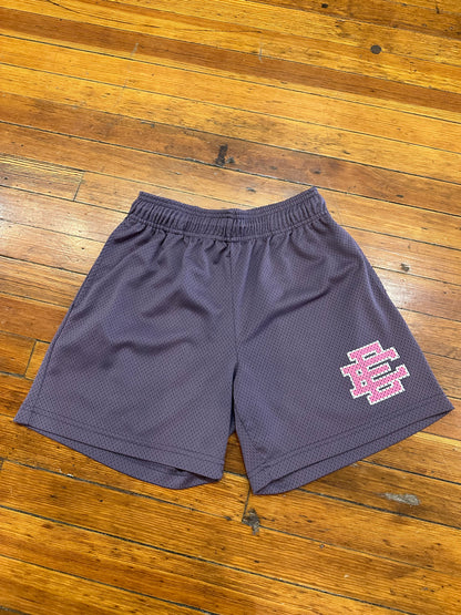 Eric Emanuel Shorts “Purple / Pink Logo”