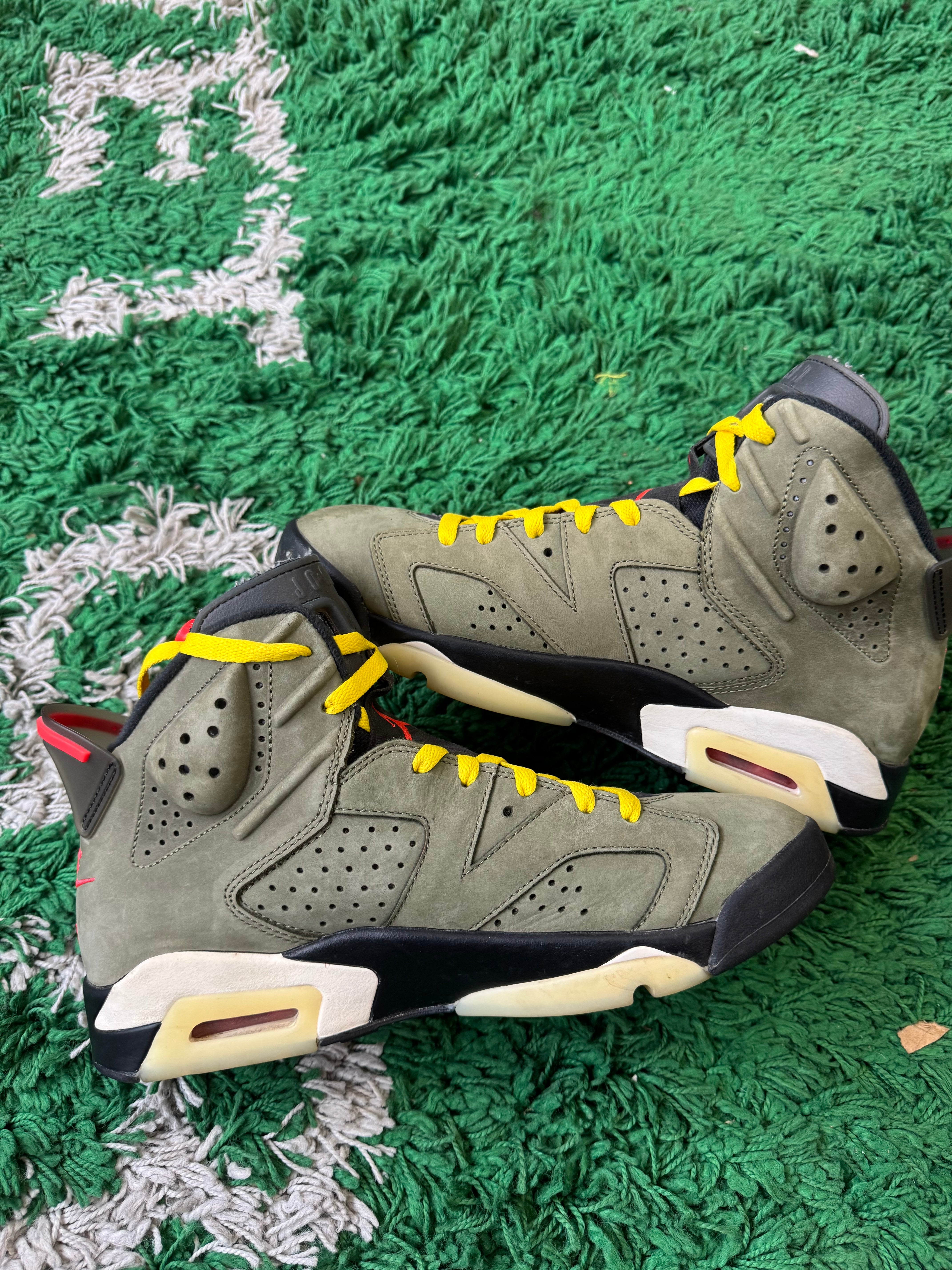 Travis Scott Jordan 6 “Olive”