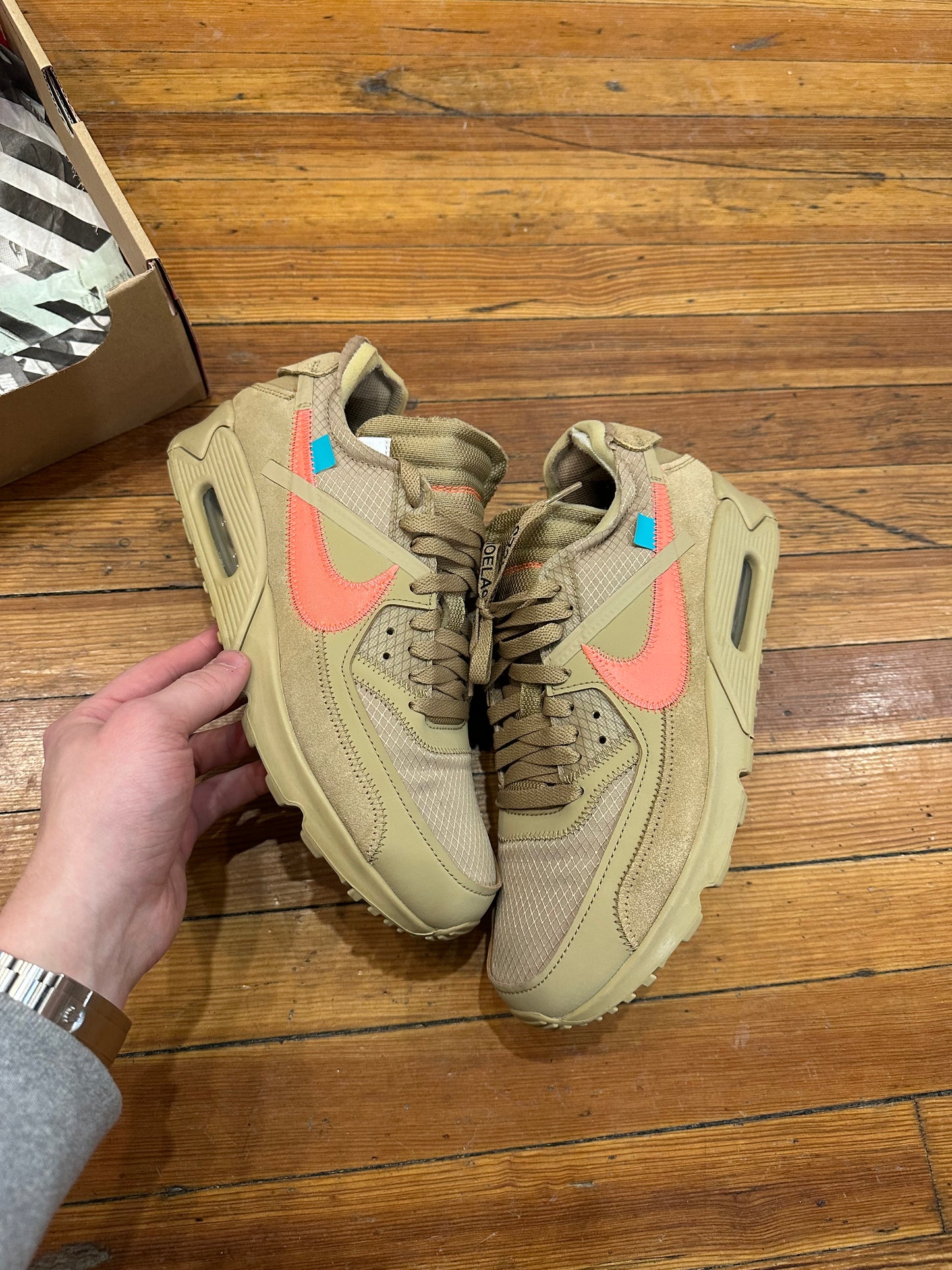 Off-White Air Max 90 “Desert Ore”