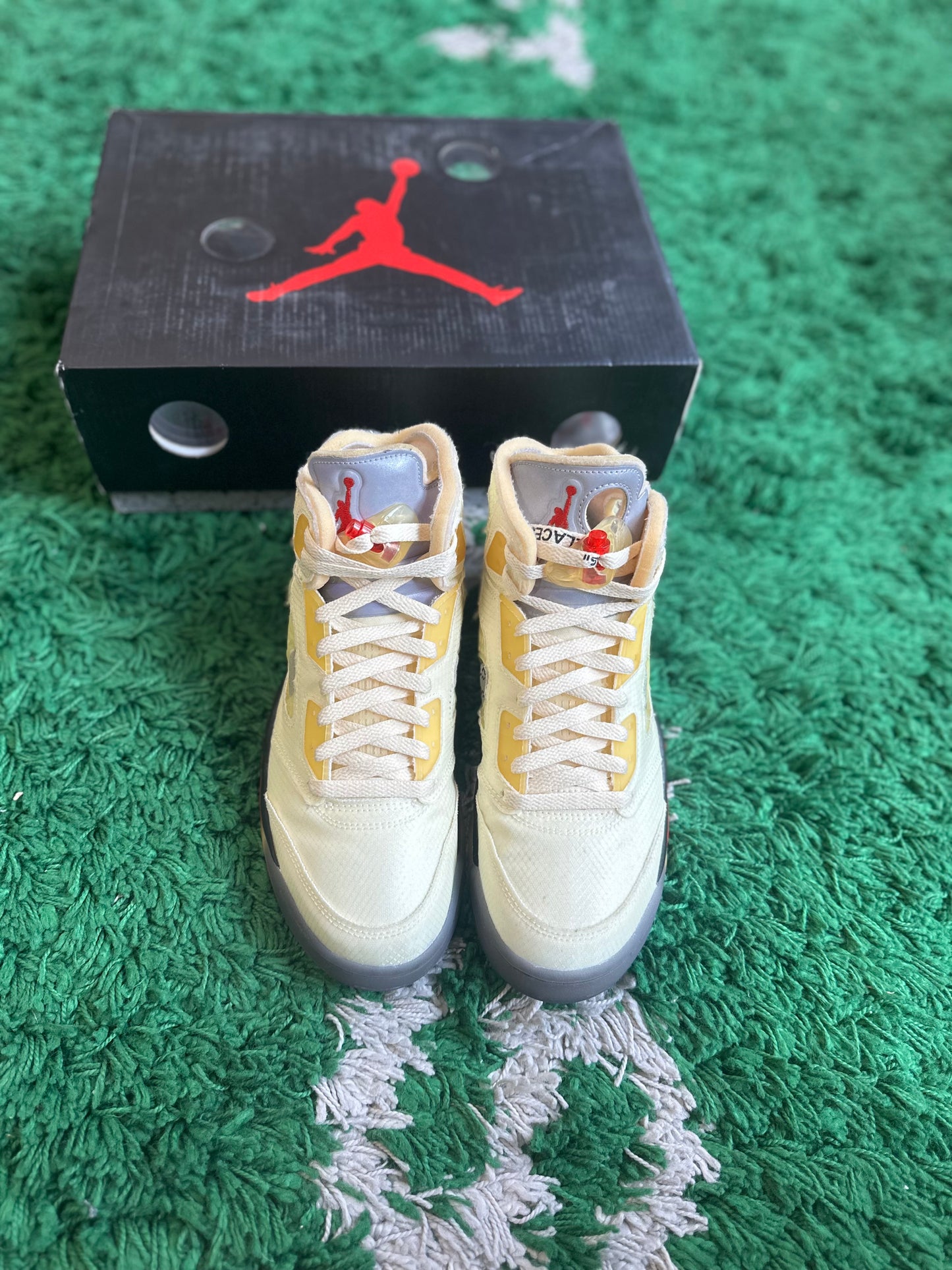Off-White Jordan 5 “Sail”