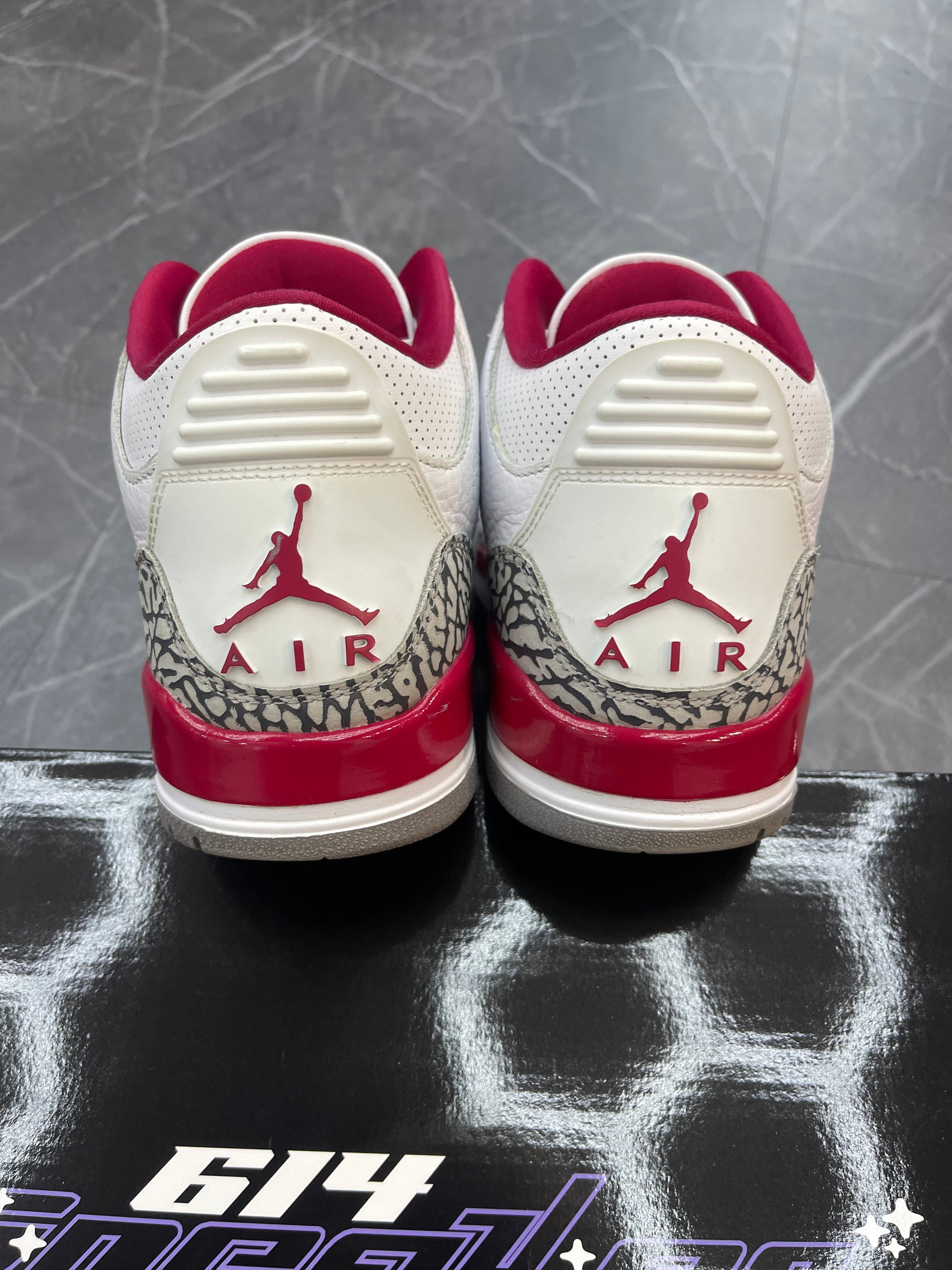 Jordan 3 “Cardinal Red”