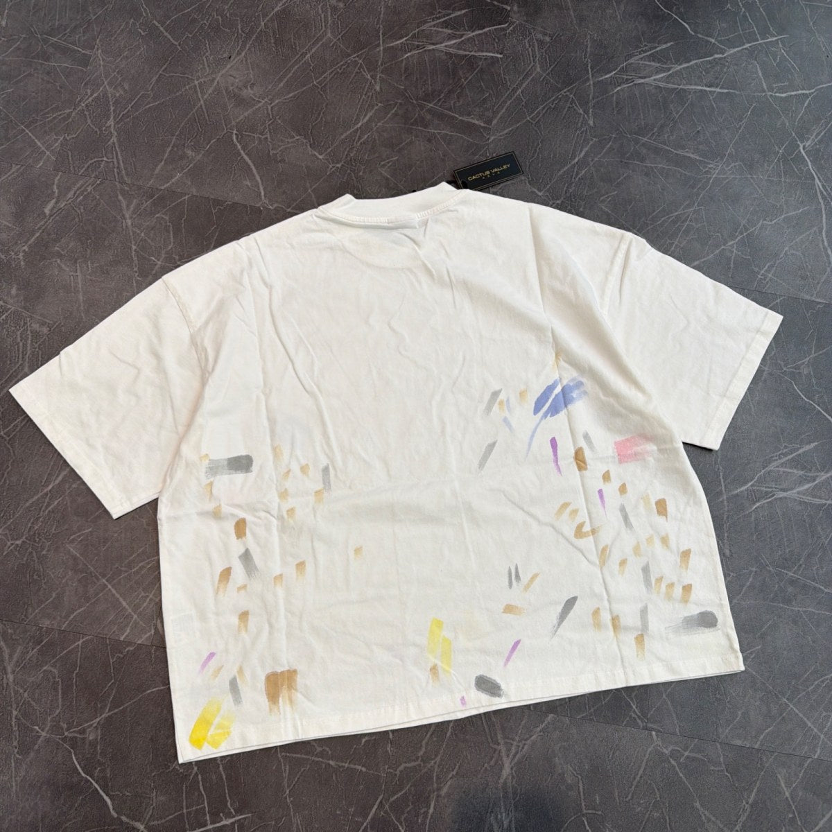 Cactus Valley Splatter Tee White - Image 2