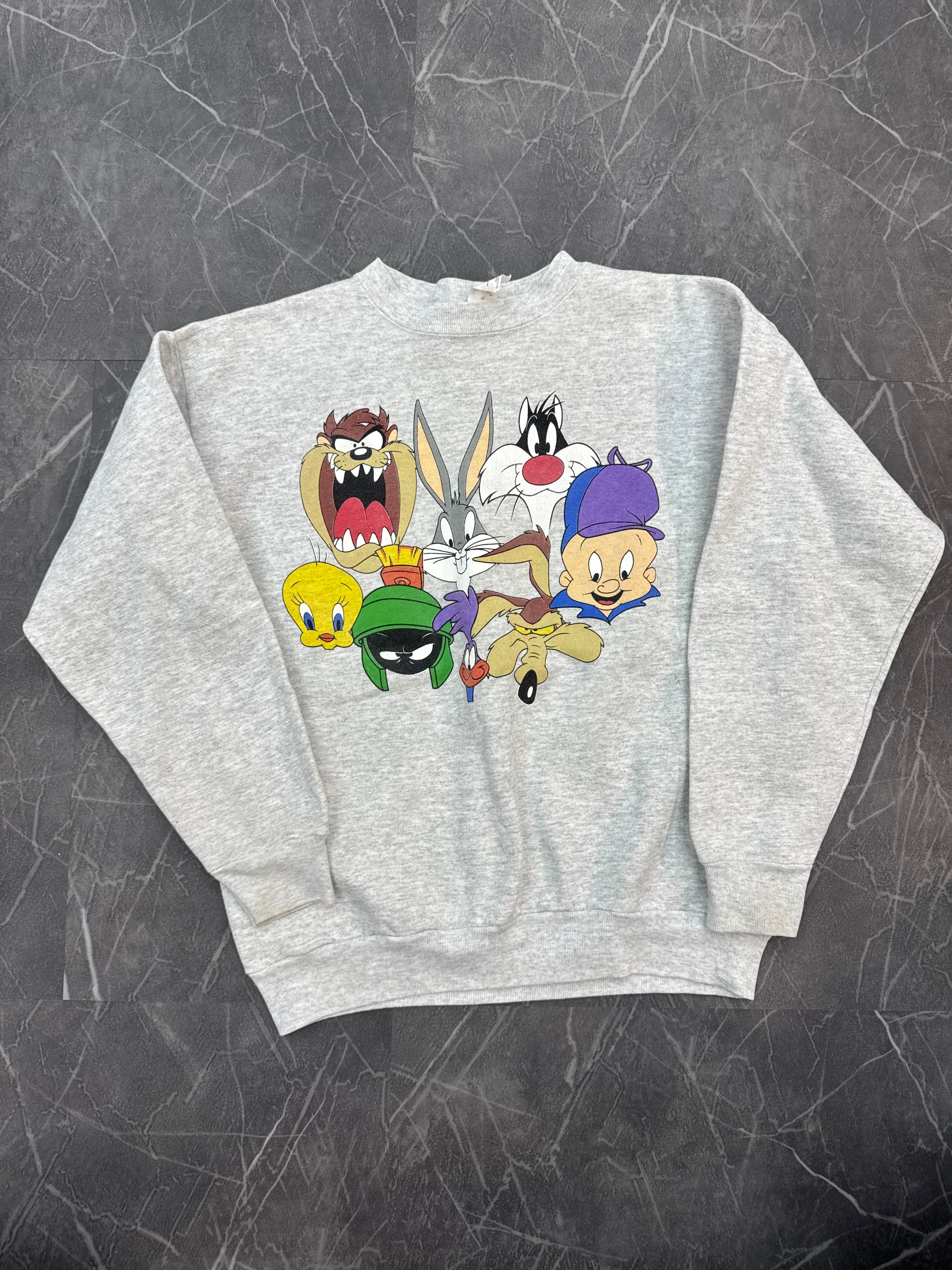 Looney Tunes Crewneck Heather Grey (XL)