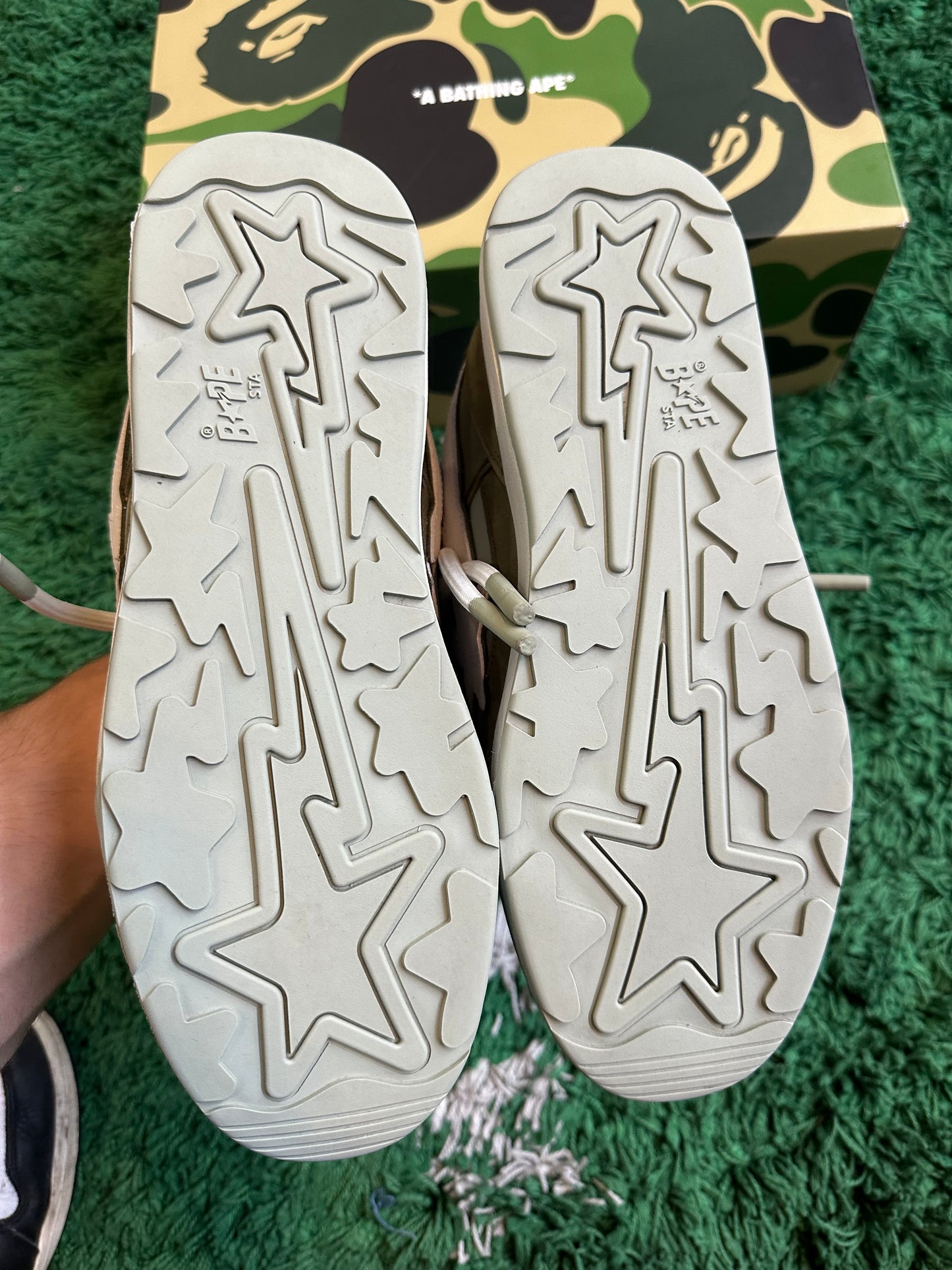 Bape Flip Sta “Olive”