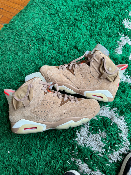 Jordan 6 x Travis Scott “British Khaki”