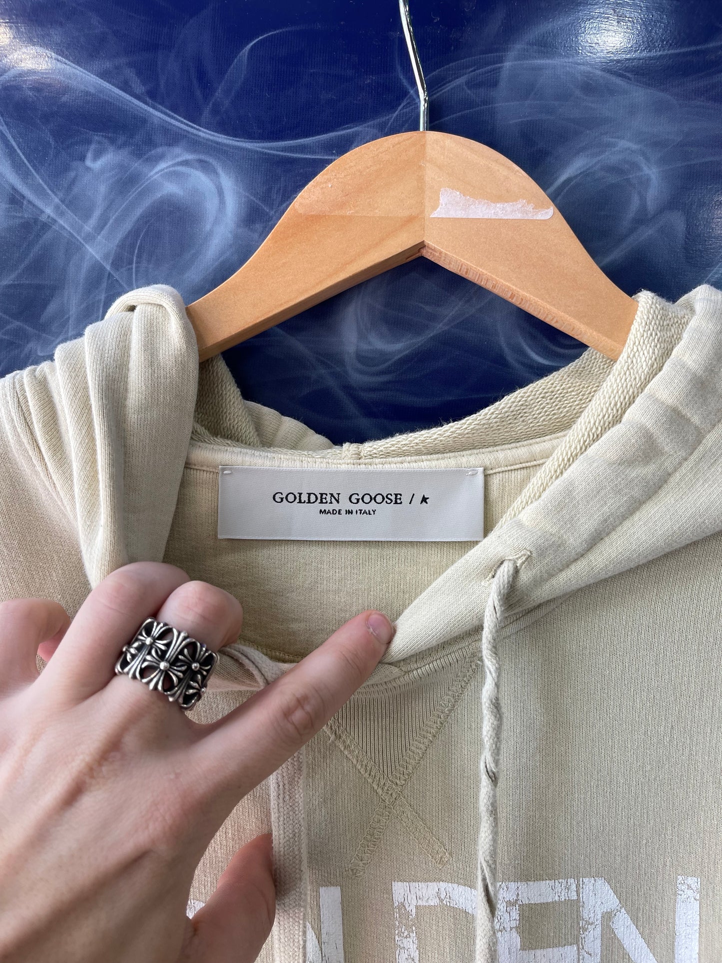 Golden Goose Hoodie “Tan”