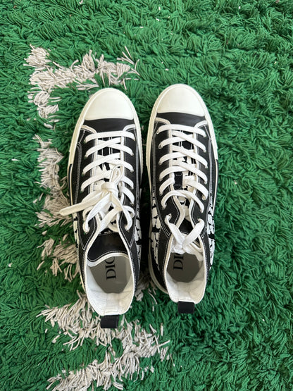 Dior Converse High “Black White”