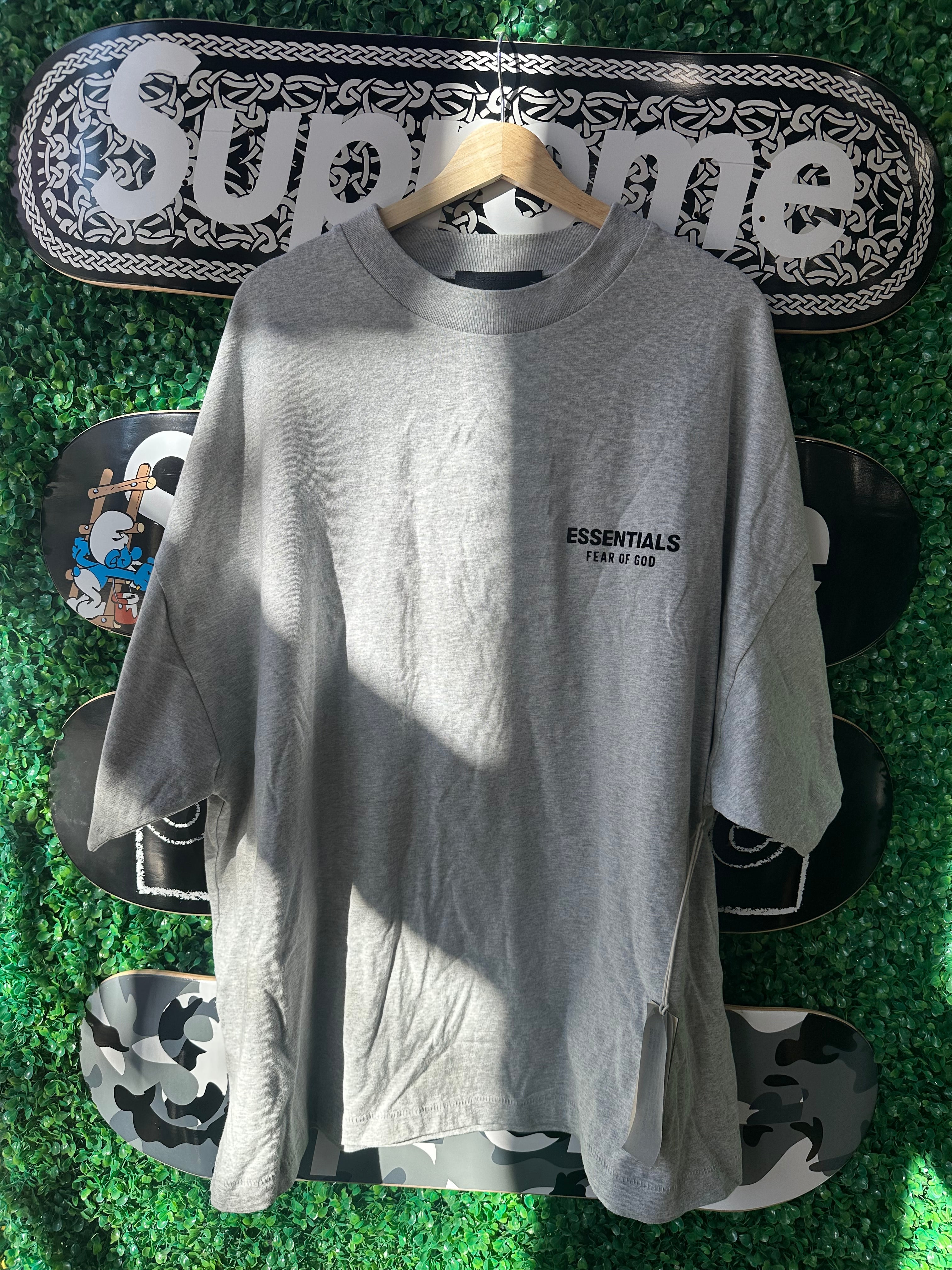 Essentials Tee “Heather Grey”