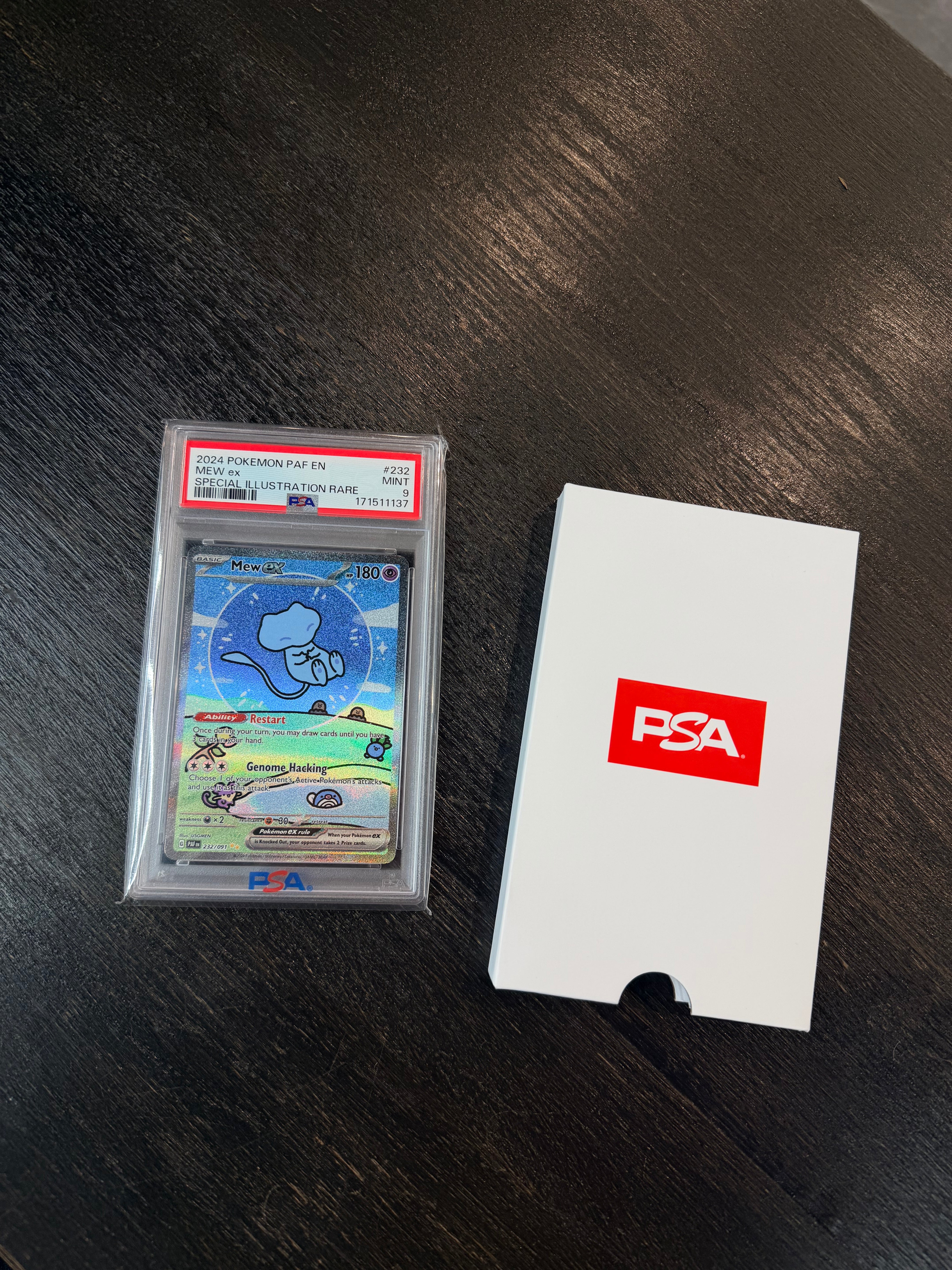 Bubble Mew PSA 9 (232/091)