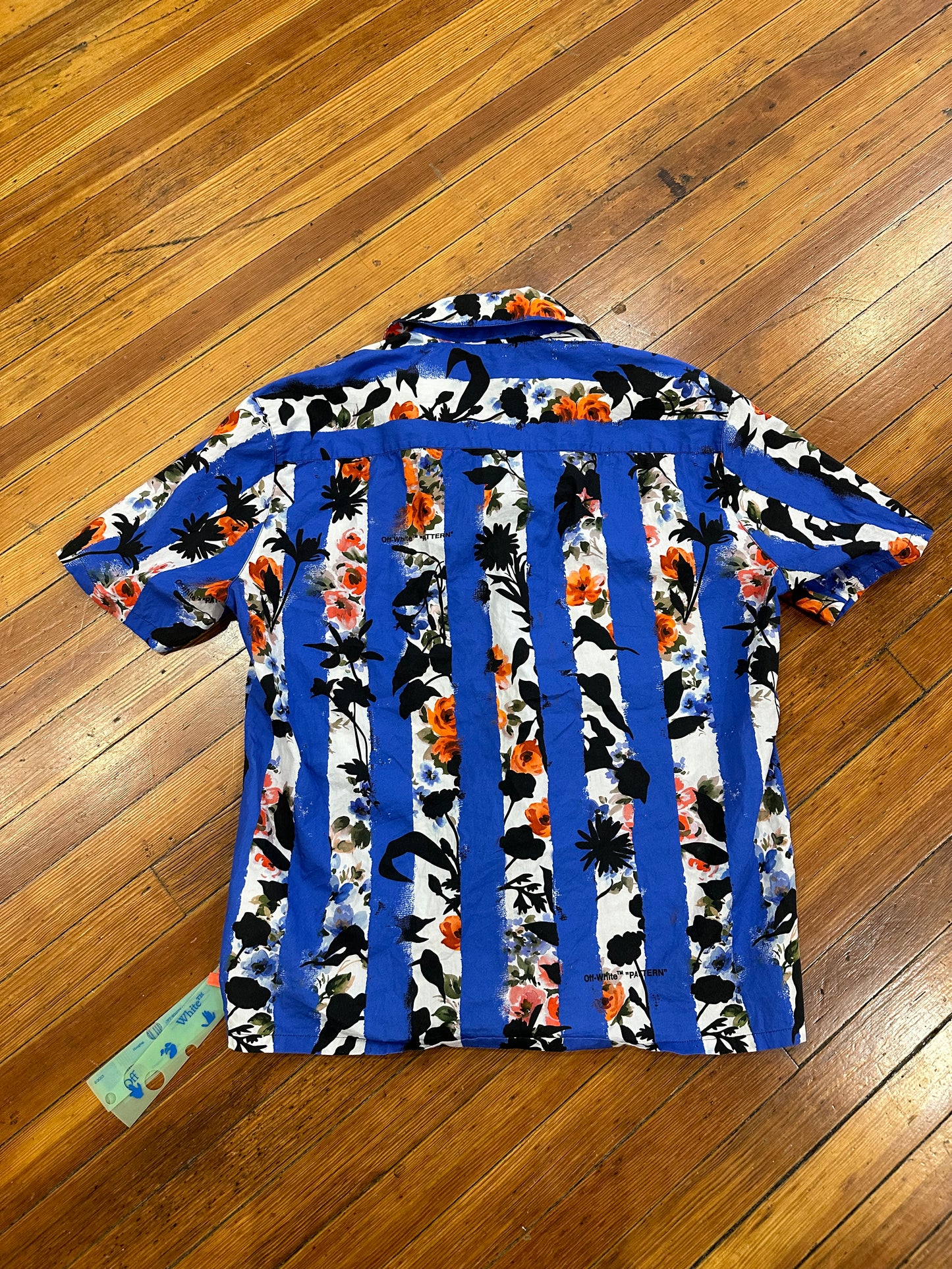 Off-White Button Up “Blue”