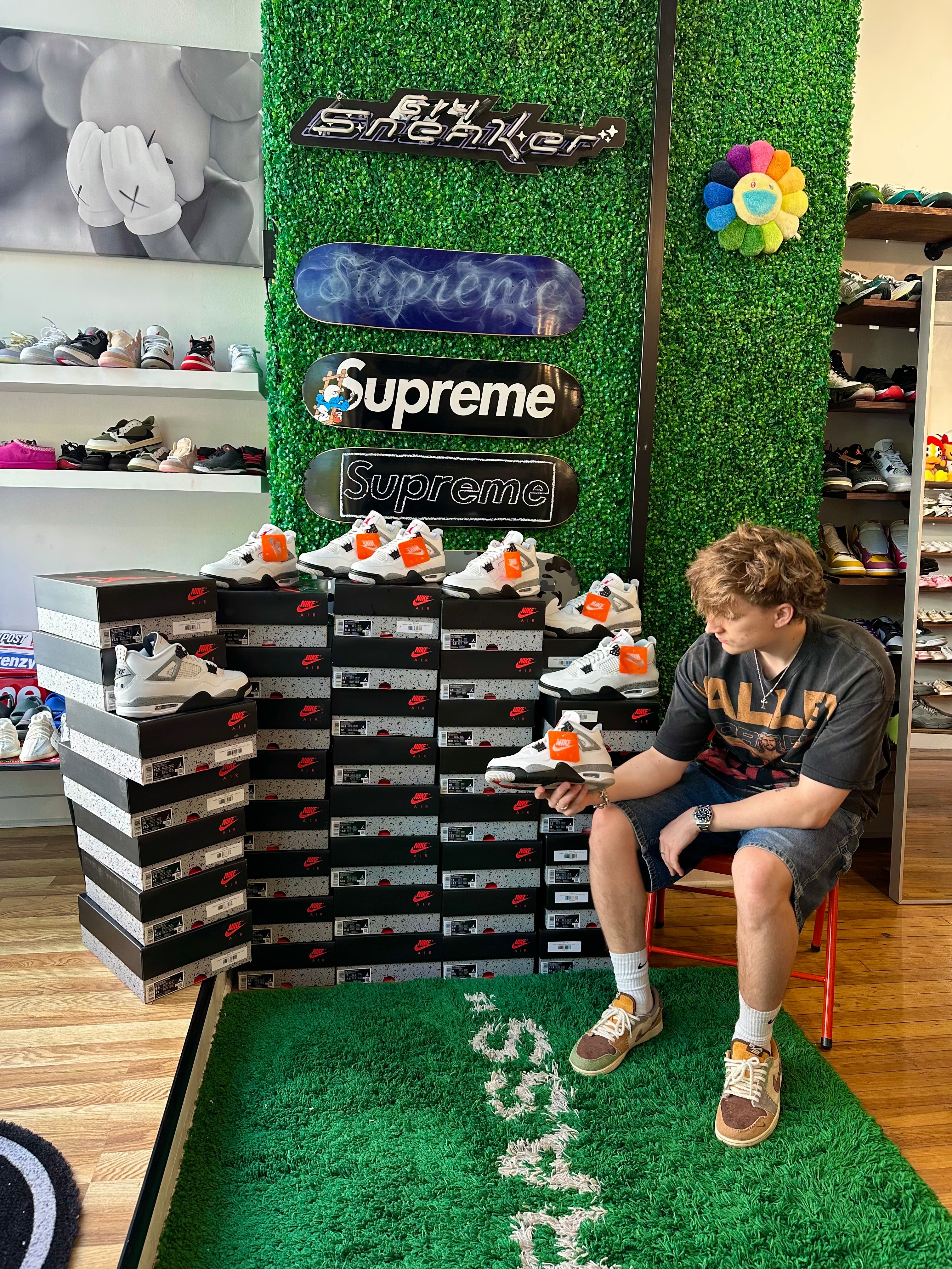 Jordan 4 “White Cement” (2025)